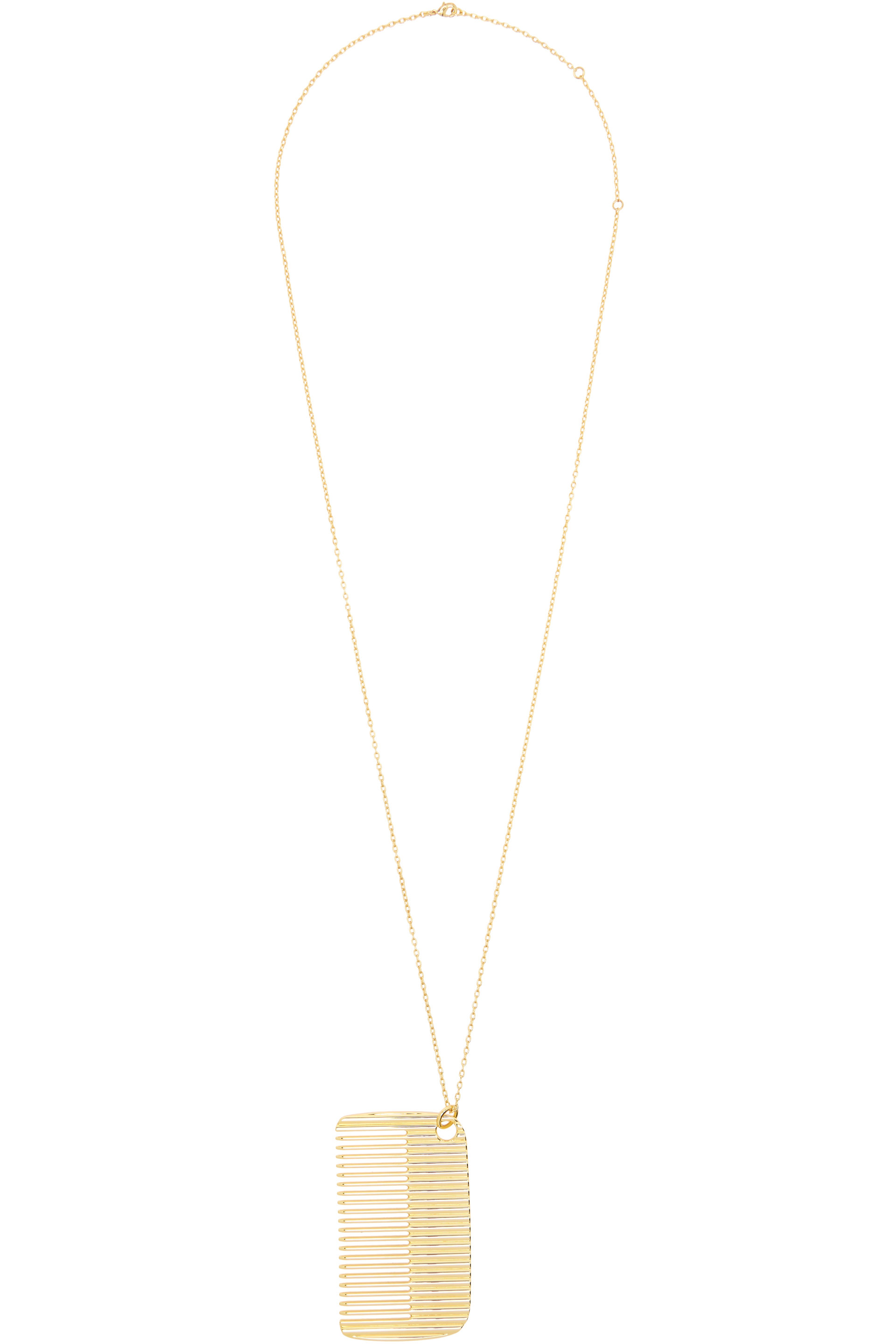 AMI Paris - Comb Pendant Necklace