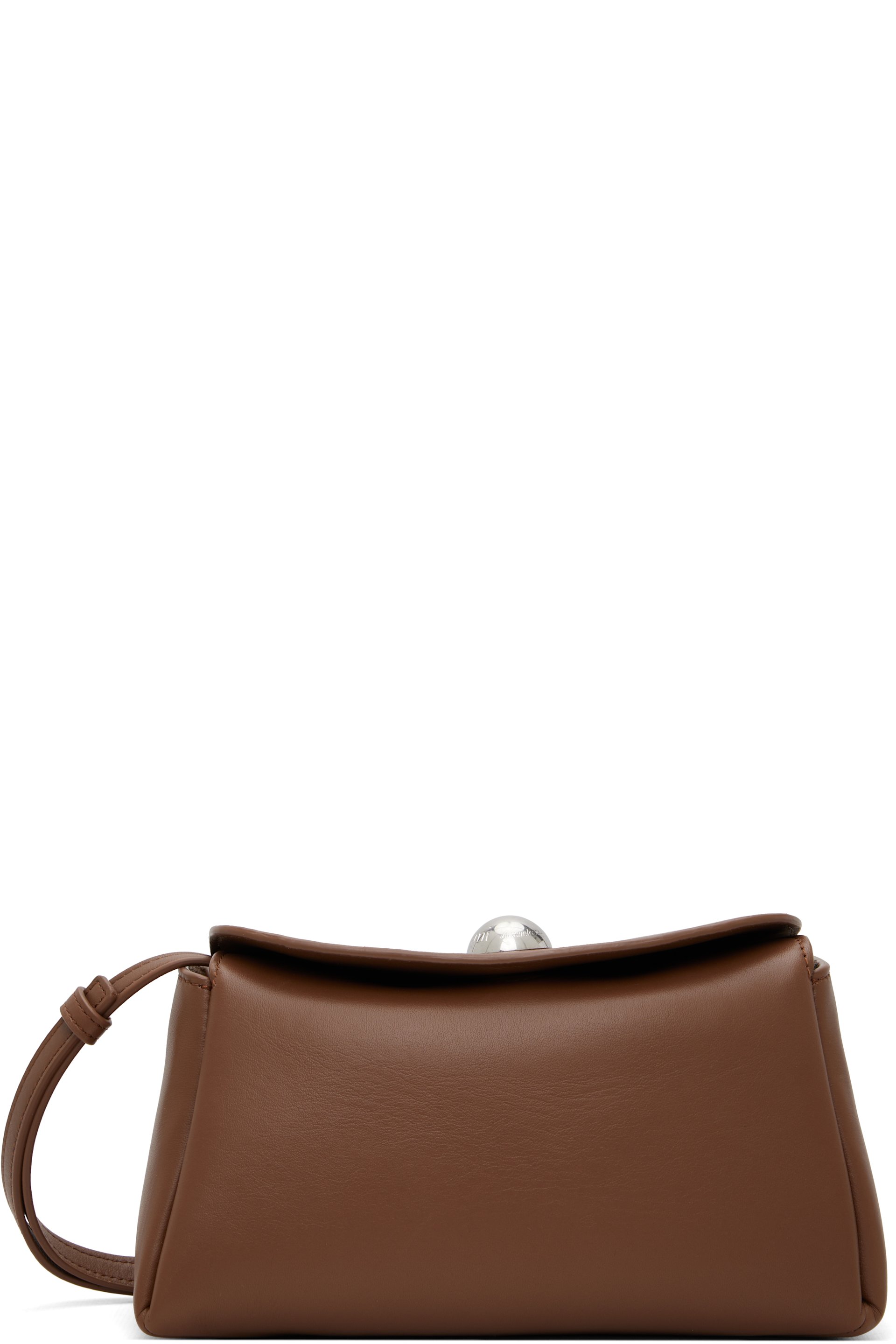 AMI Paris - Brown Mini Carrousel Bag