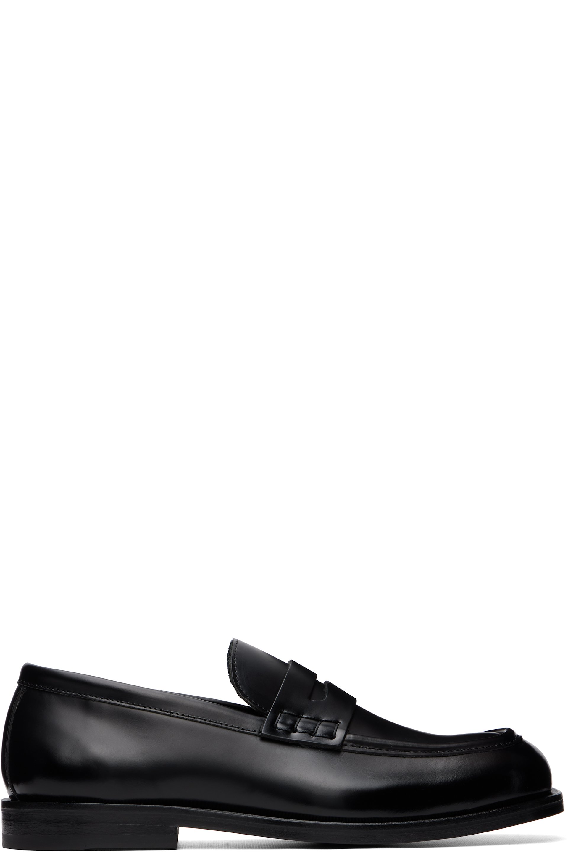 AMI Paris - Black Cow Leather Loafers
