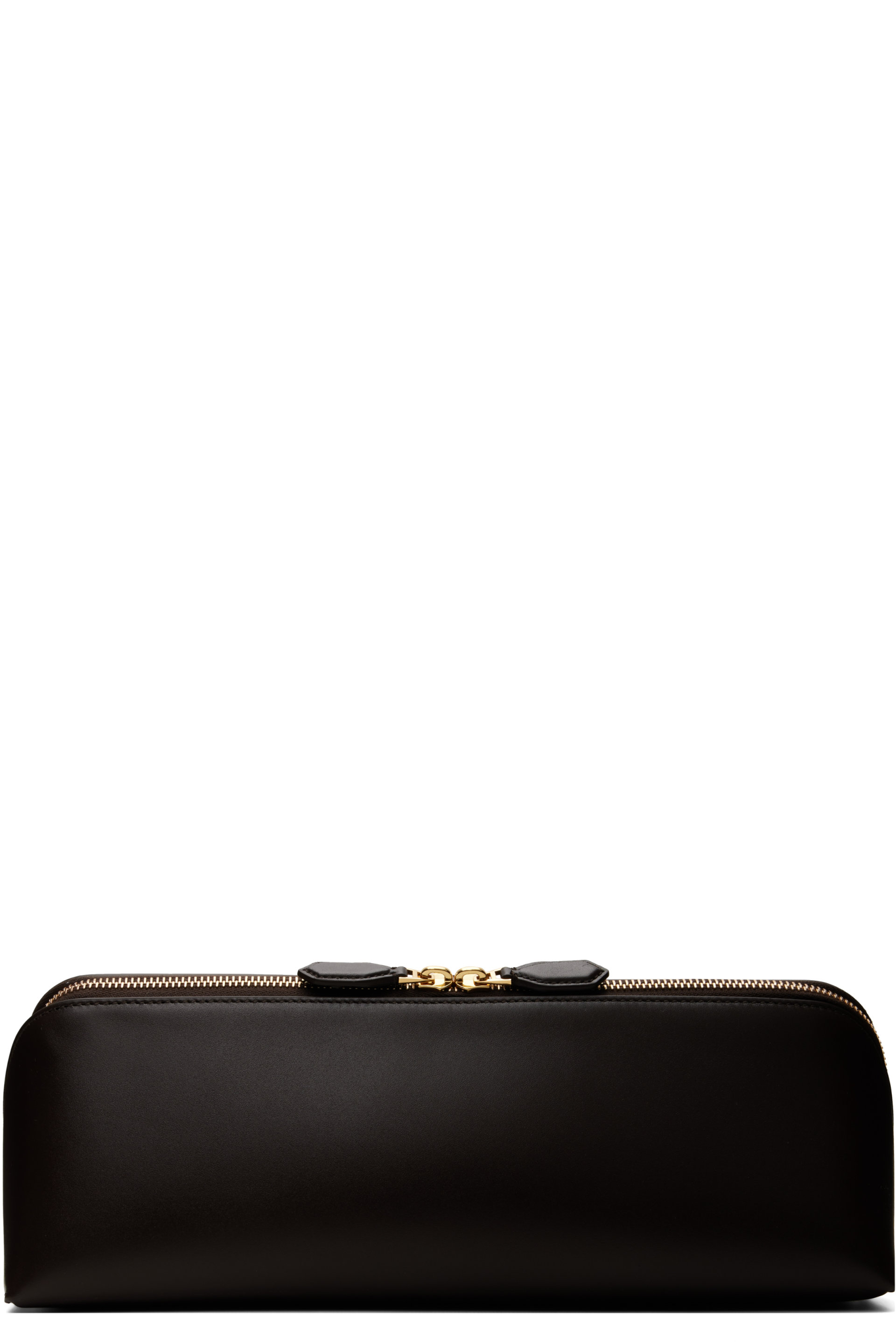 ALAÏA - Brown Delta Clutch
