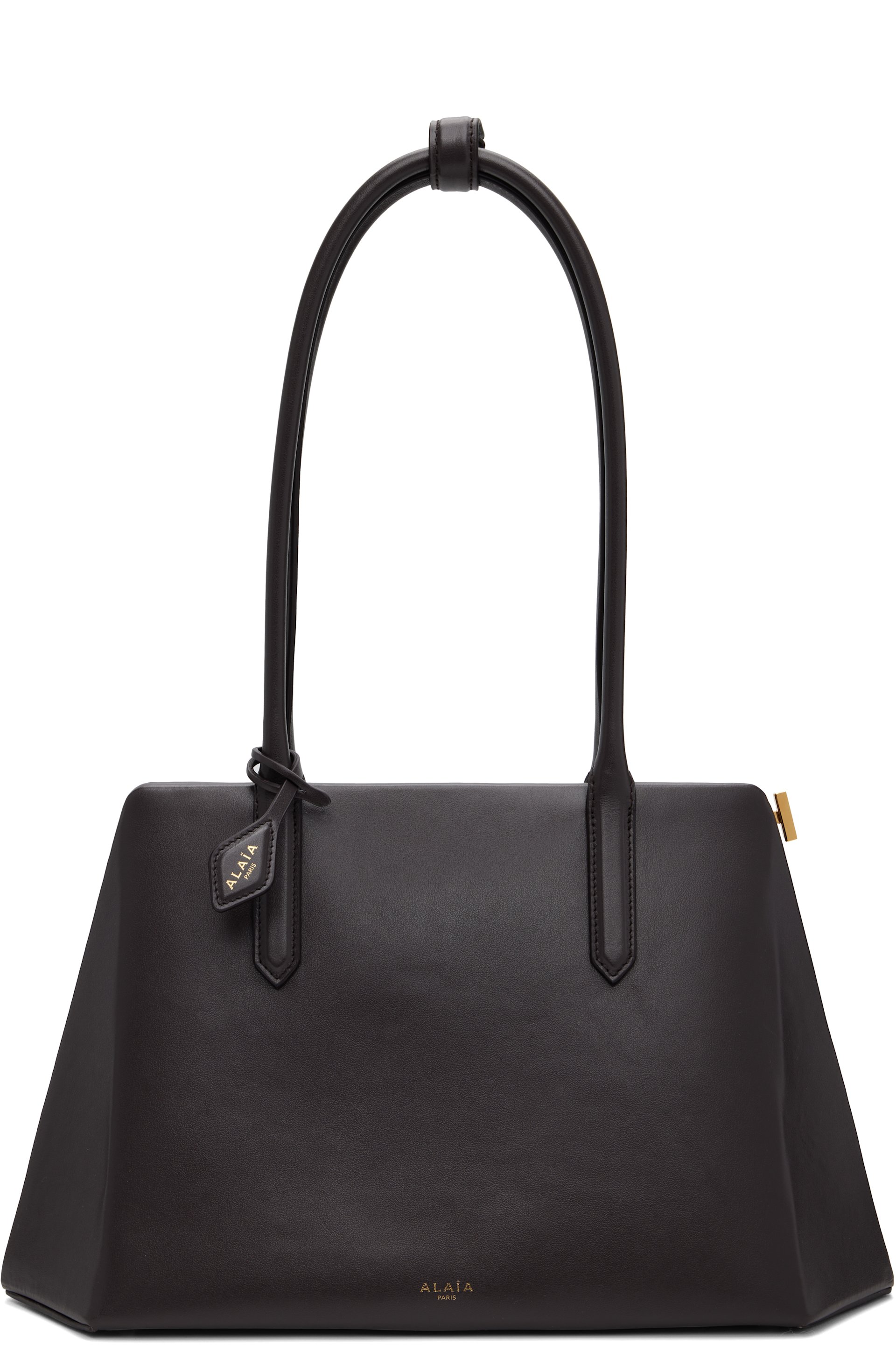 ALAÏA - Brown Prisme Bag