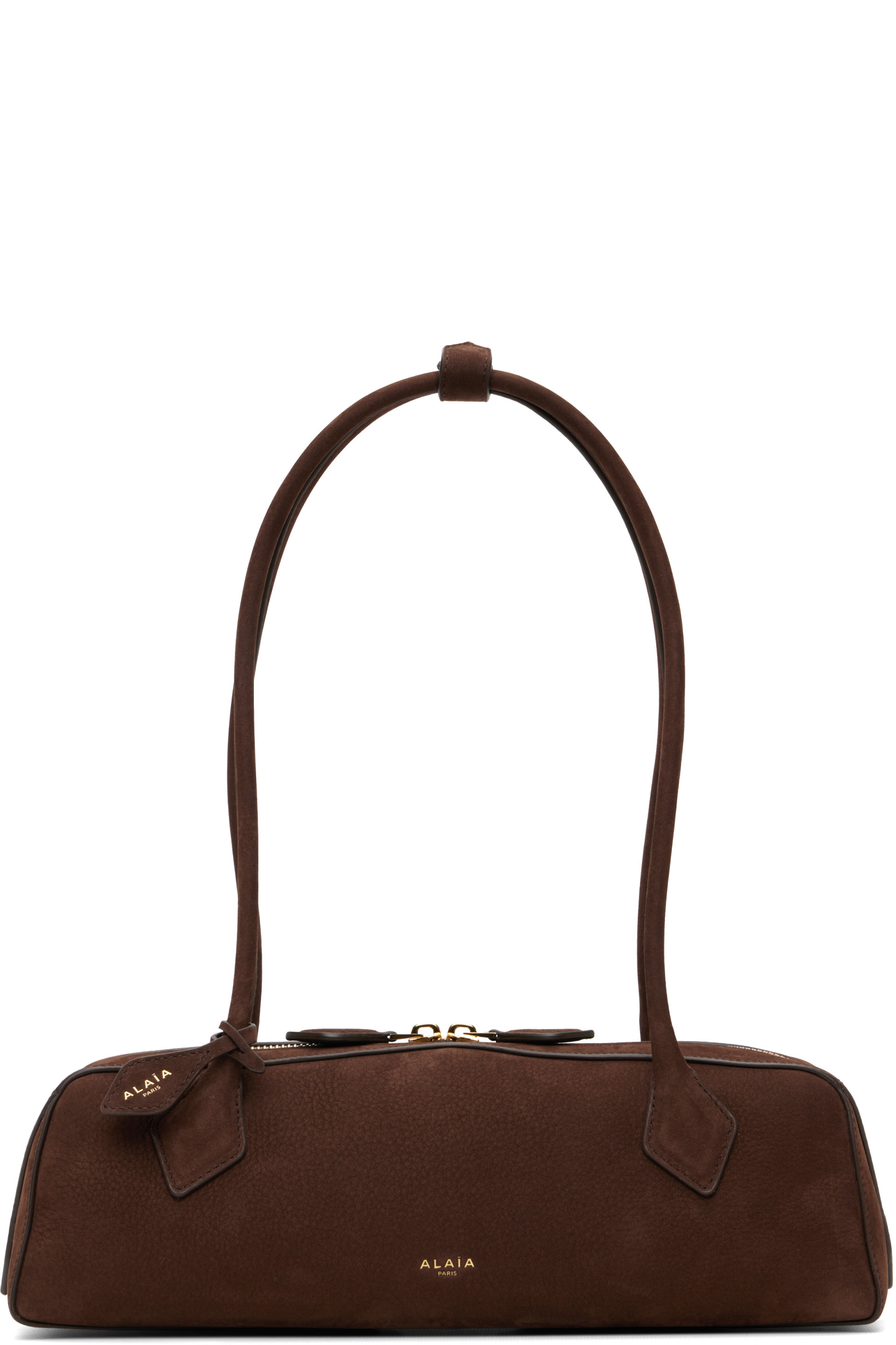 ALAÏA - Brown 'Le Teckel' Medium Bag