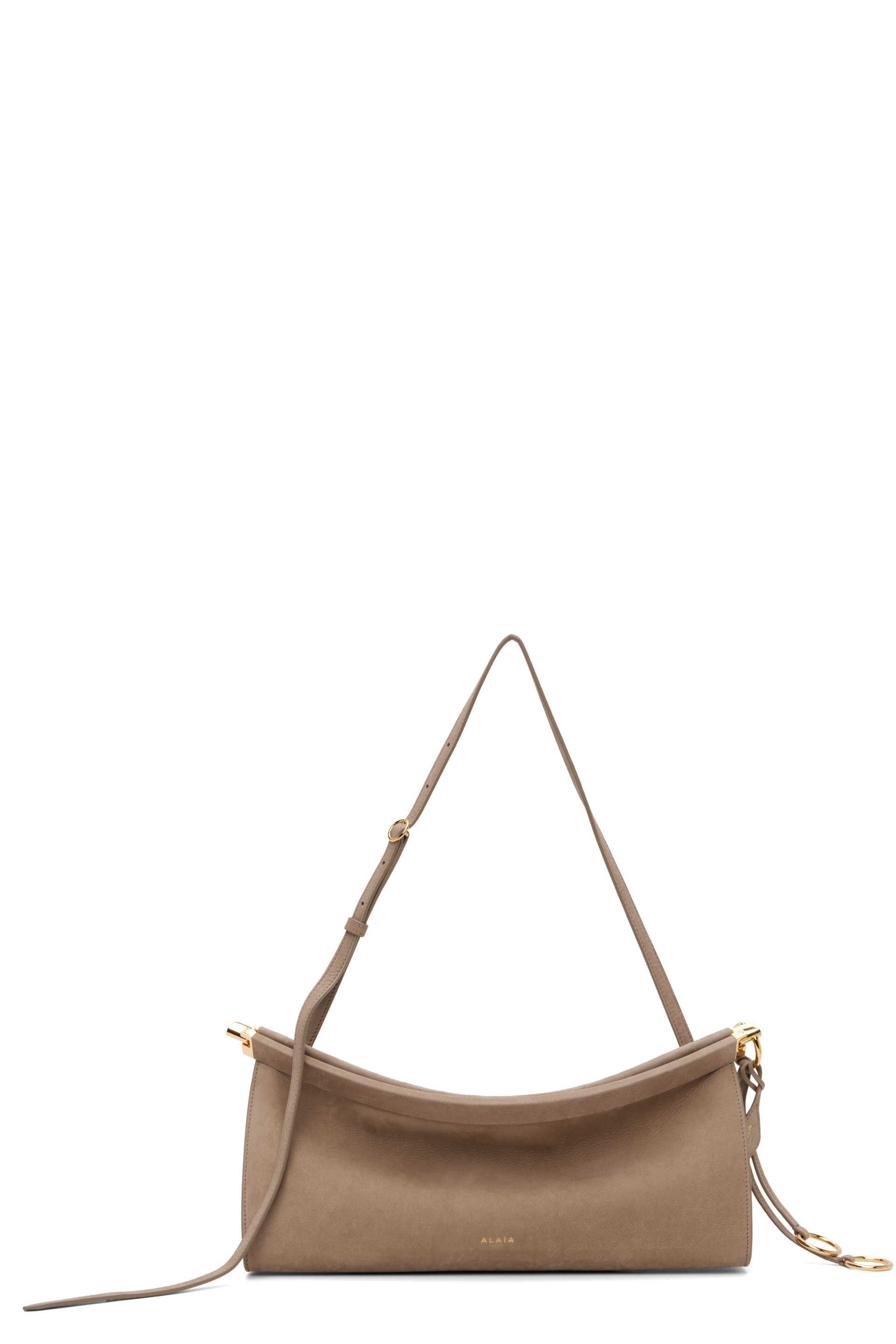 ALAÏA - Taupe 'Le Click' East West Medium Bag