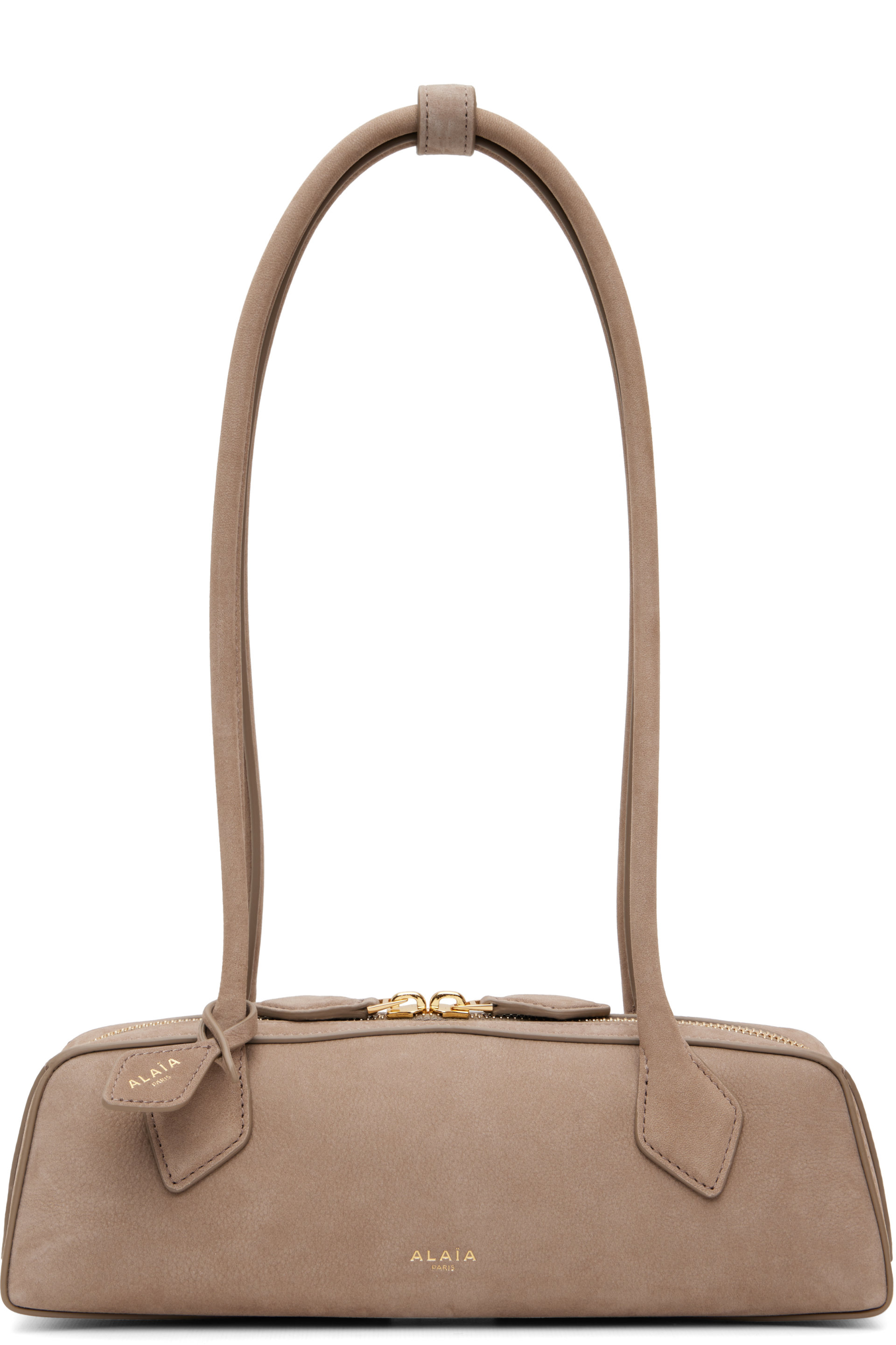 ALAÏA - Taupe 'Le Teckel' Small Bag