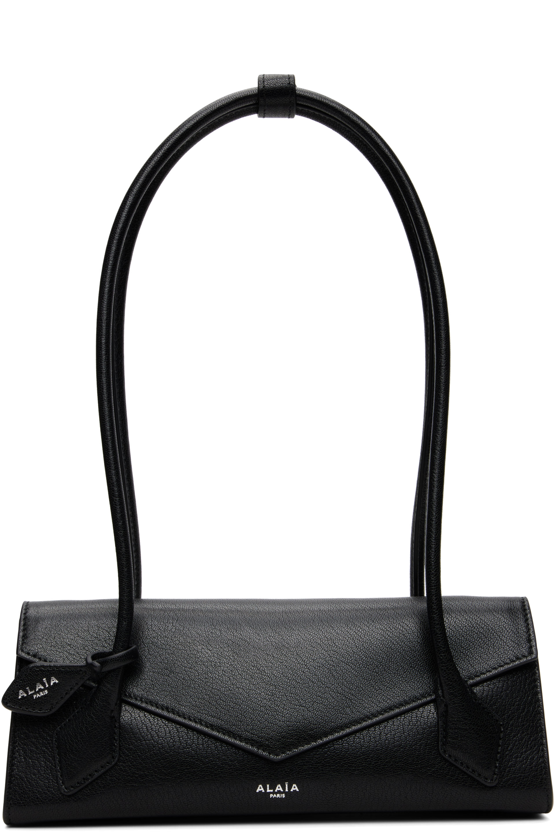 ALAÏA - Brown 'Le Teckel' Flap Small Bag