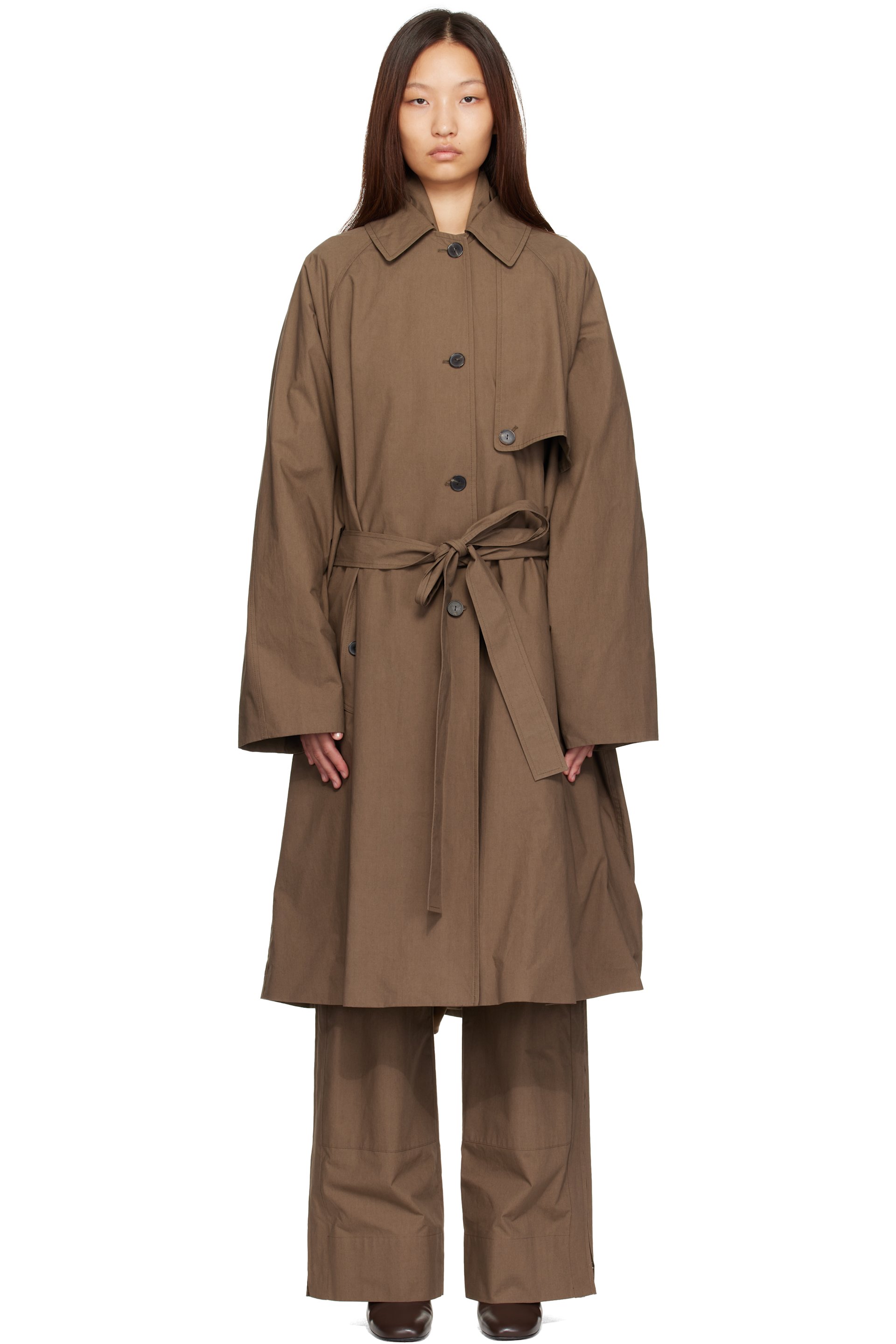 Calvin Klein Collection - Trench Zeland brun