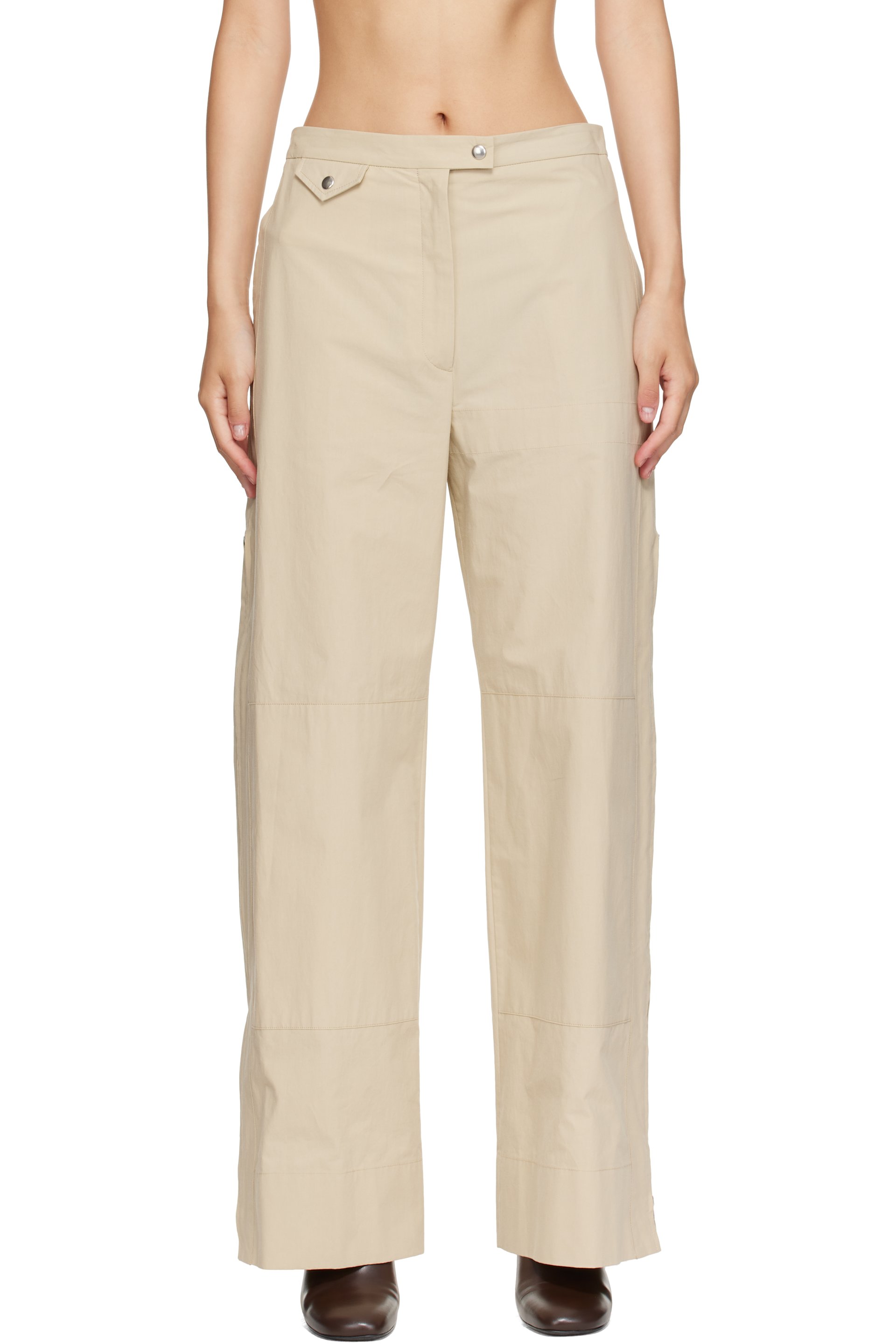 Calvin Klein Collection - Pantalon Gemma beige