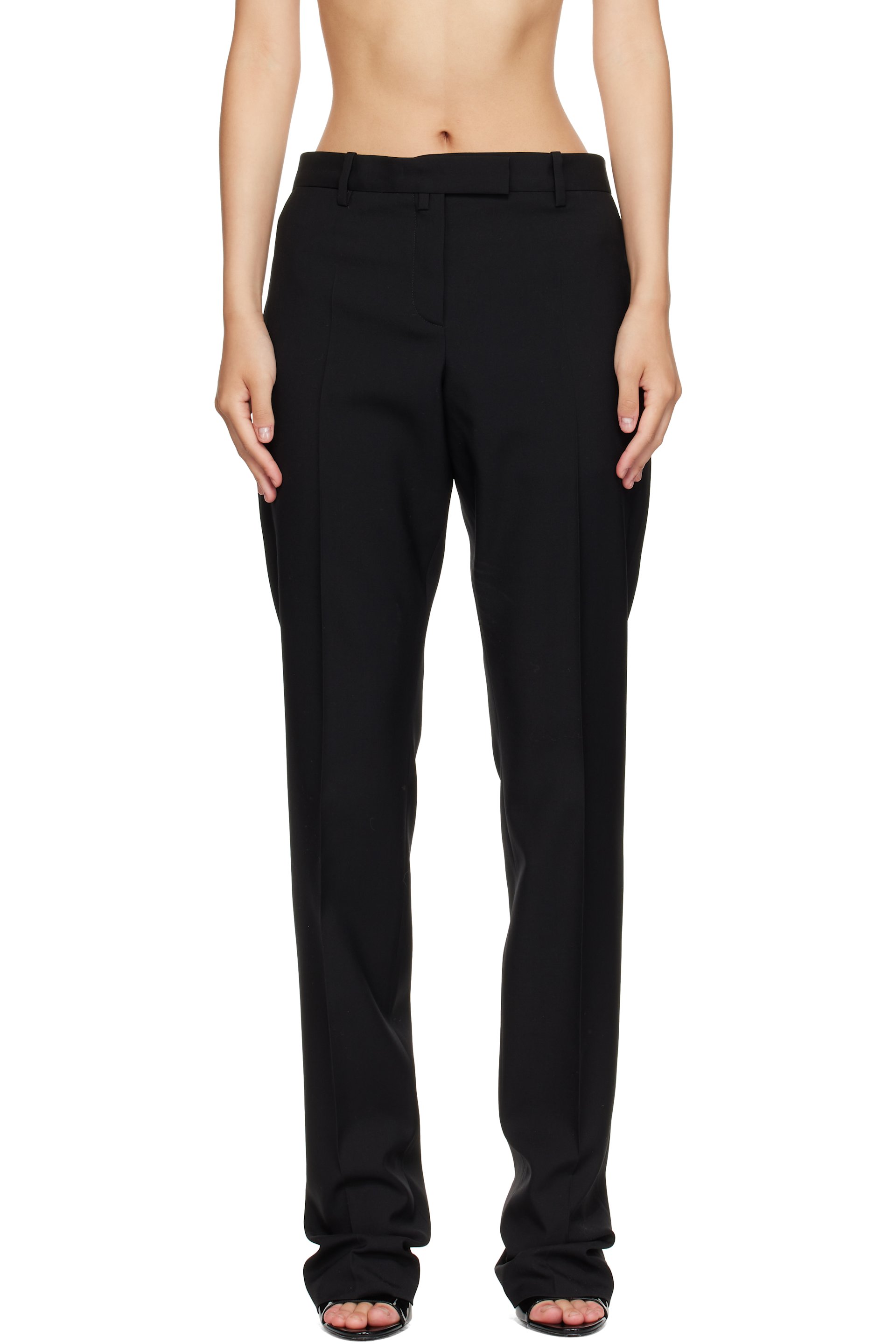 Calvin Klein Collection - Pantalon Erin noir