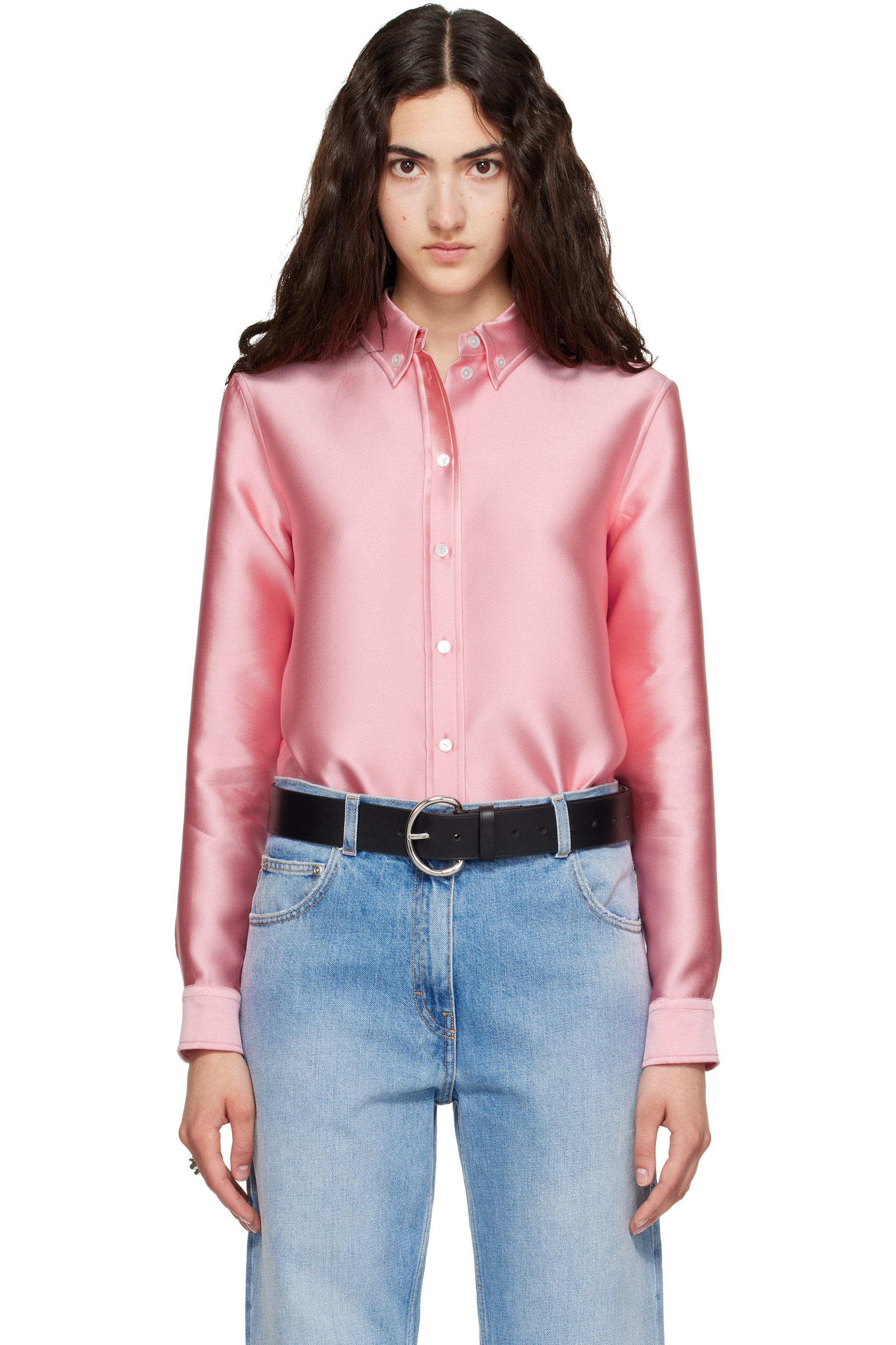 Calvin Klein Collection - Pink Sophie Button-Down Shirt