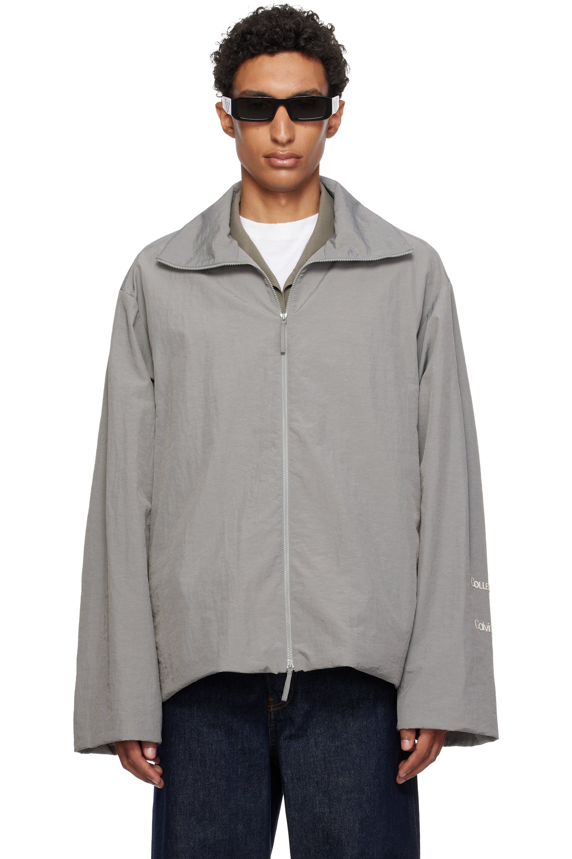Calvin Klein Collection - Gray Preston Jacket