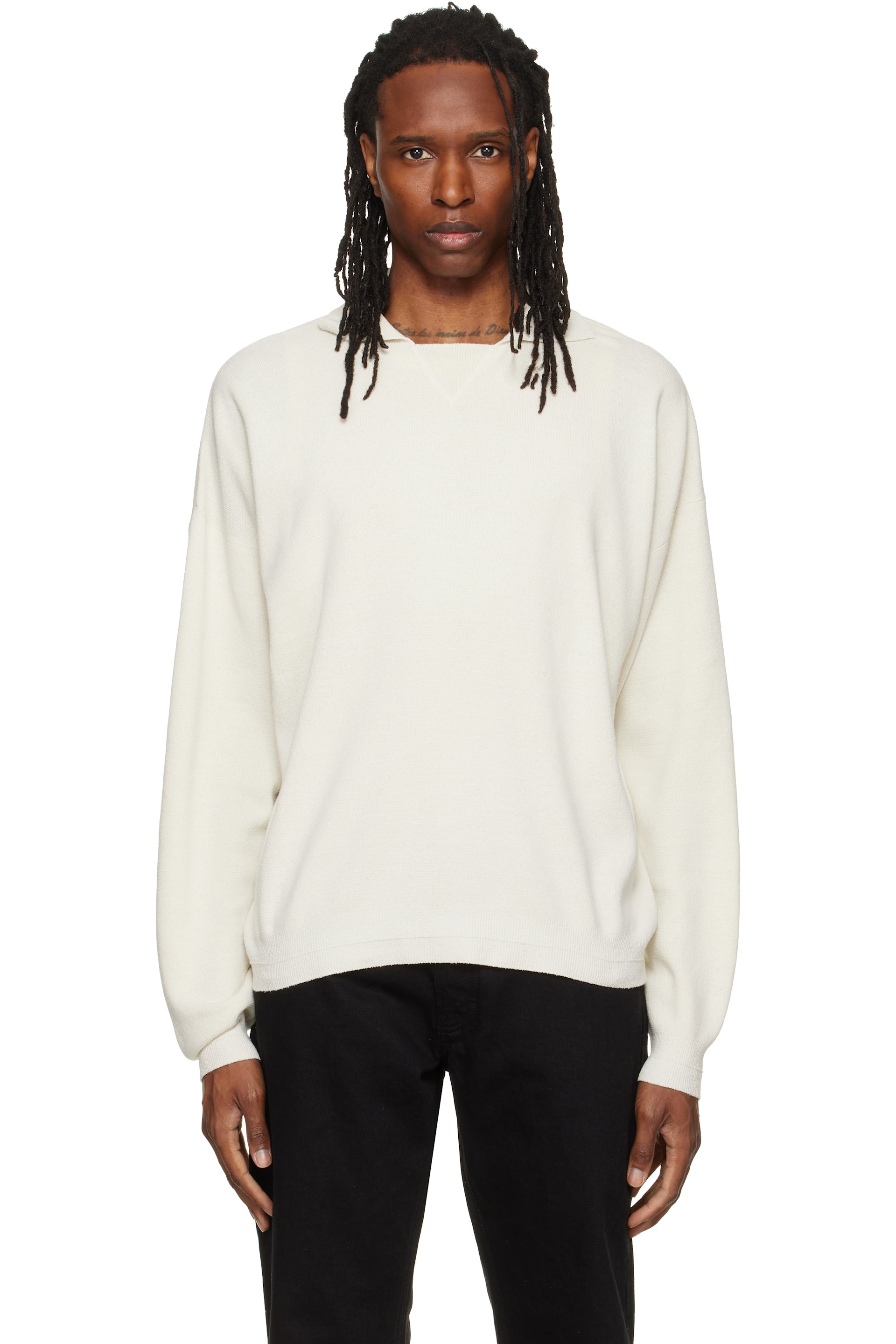 Calvin Klein Collection - Off-White Desmond Polo