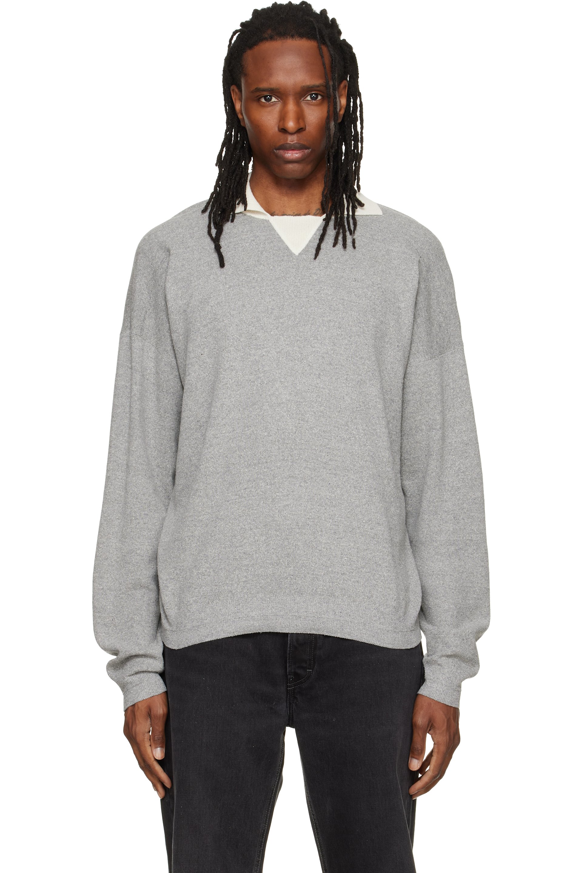 Calvin Klein Collection - Gray Desmond Polo