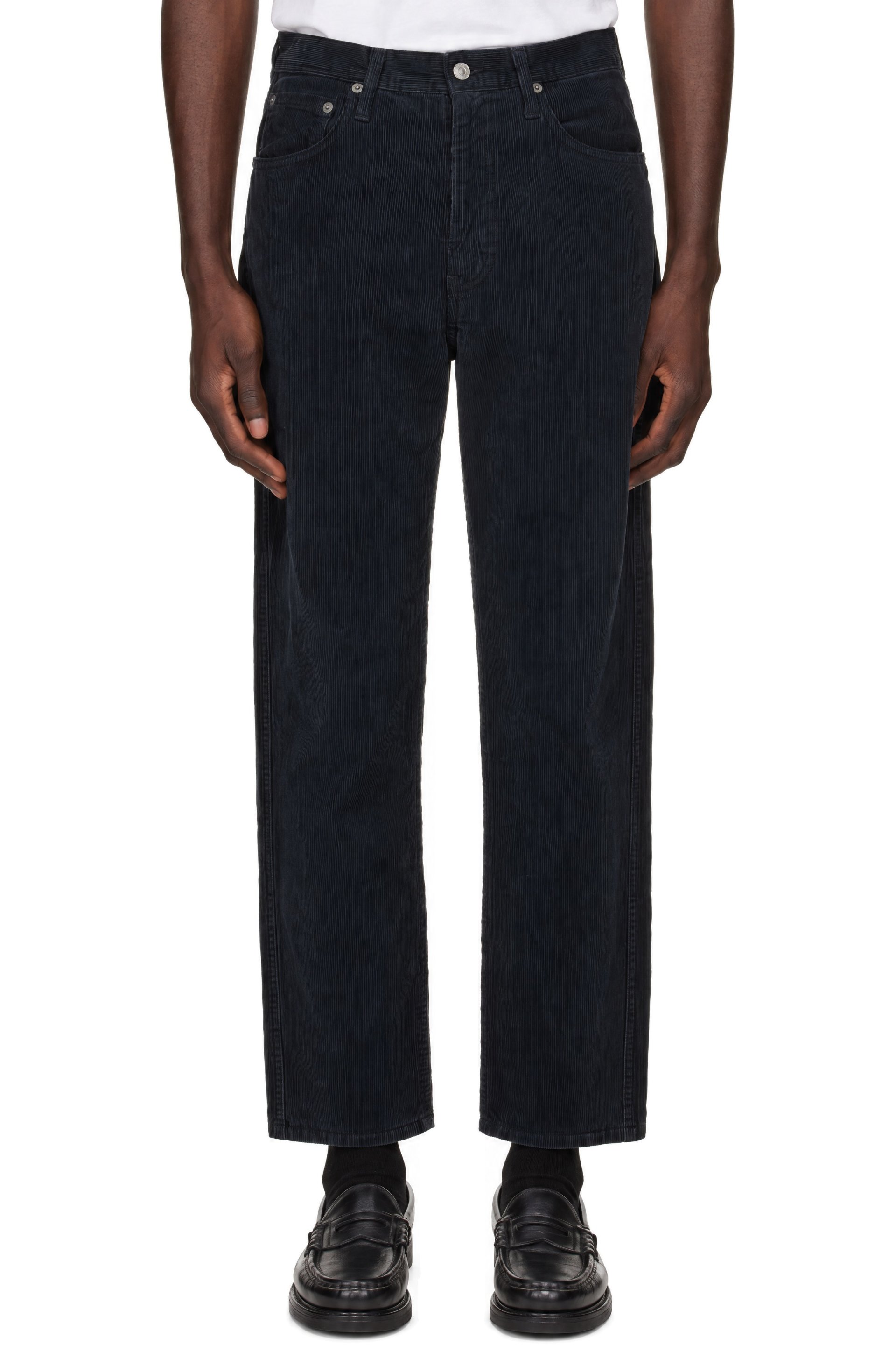 visvim - Black Fluxus 03 Wide Cords Trousers
