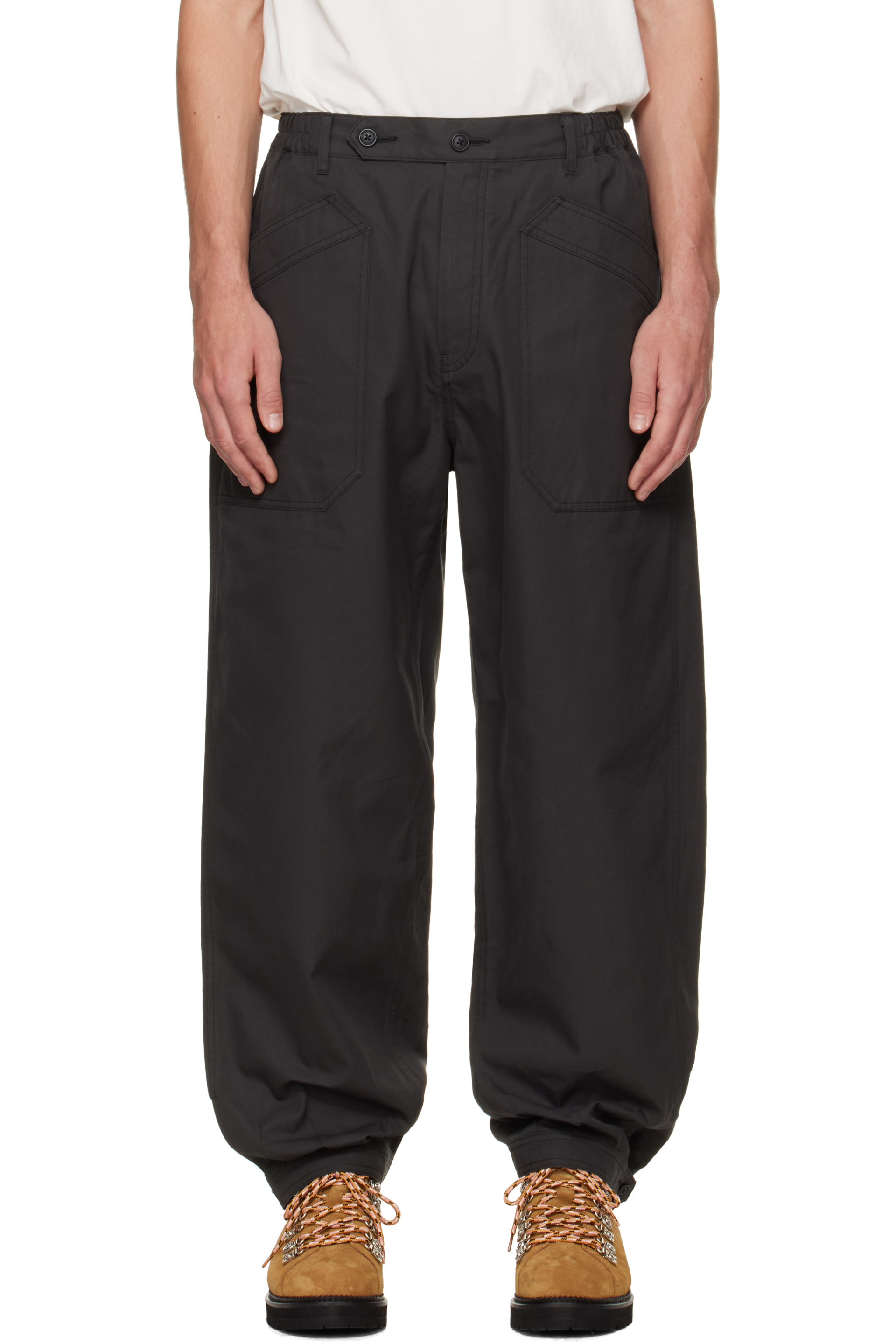 visvim - Pantalon Carrol gris