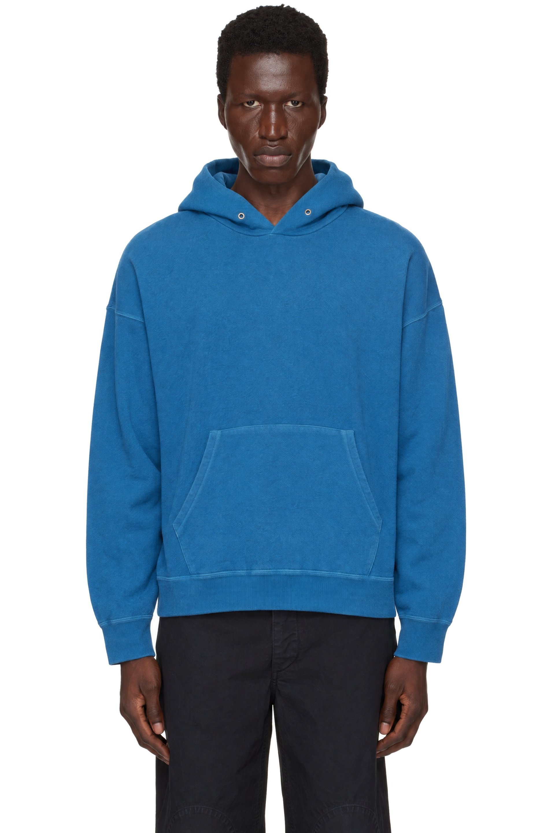visvim - Blue Jumbo SB Hoodie