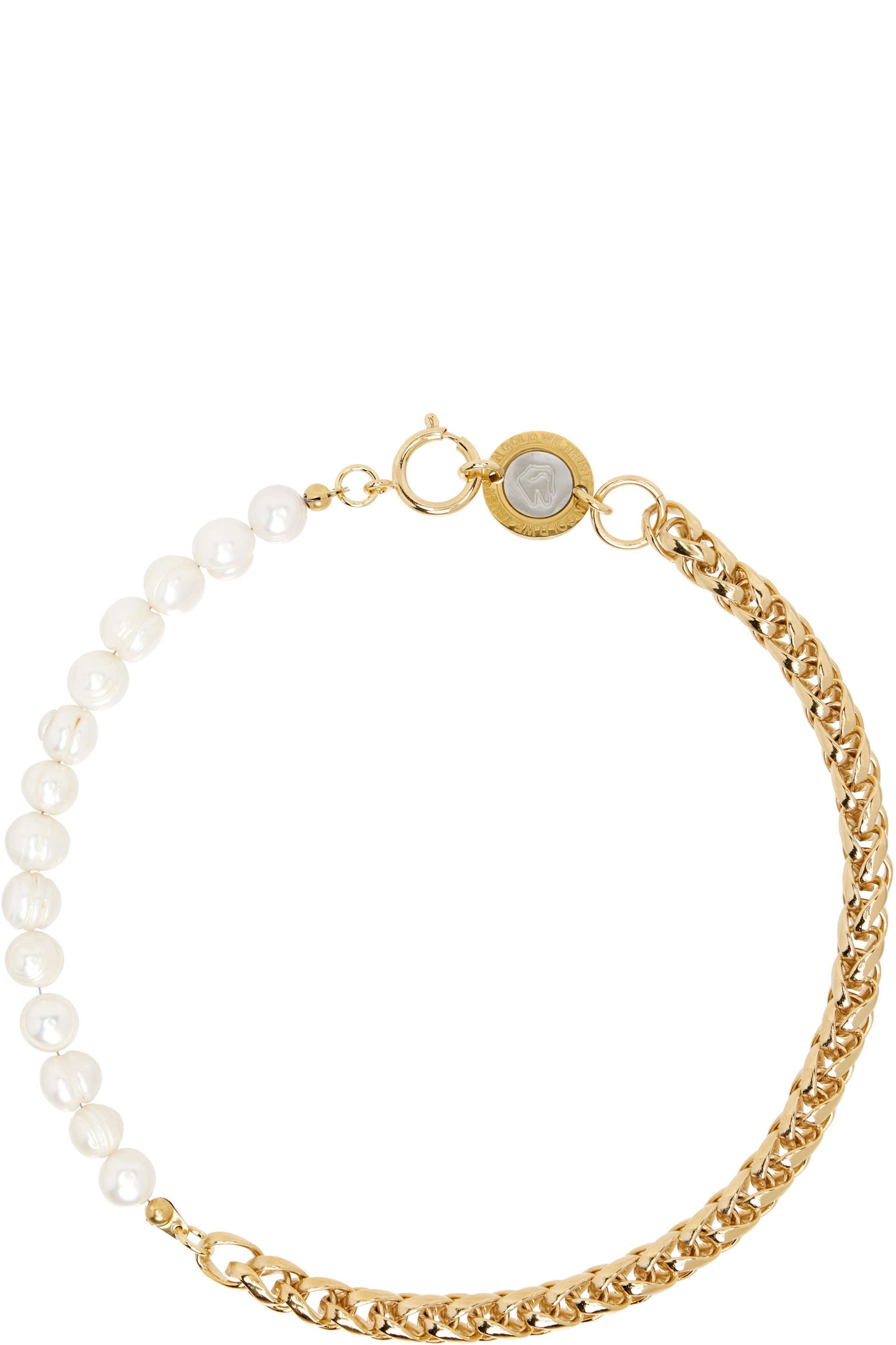 IN GOLD WE TRUST PARIS - Round Chain 项链