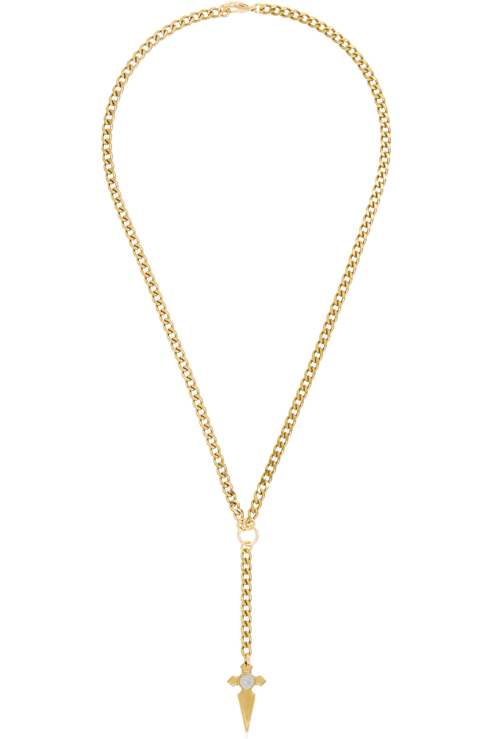 IN GOLD WE TRUST PARIS - SSENSE 独家发售 Rosary 项链
