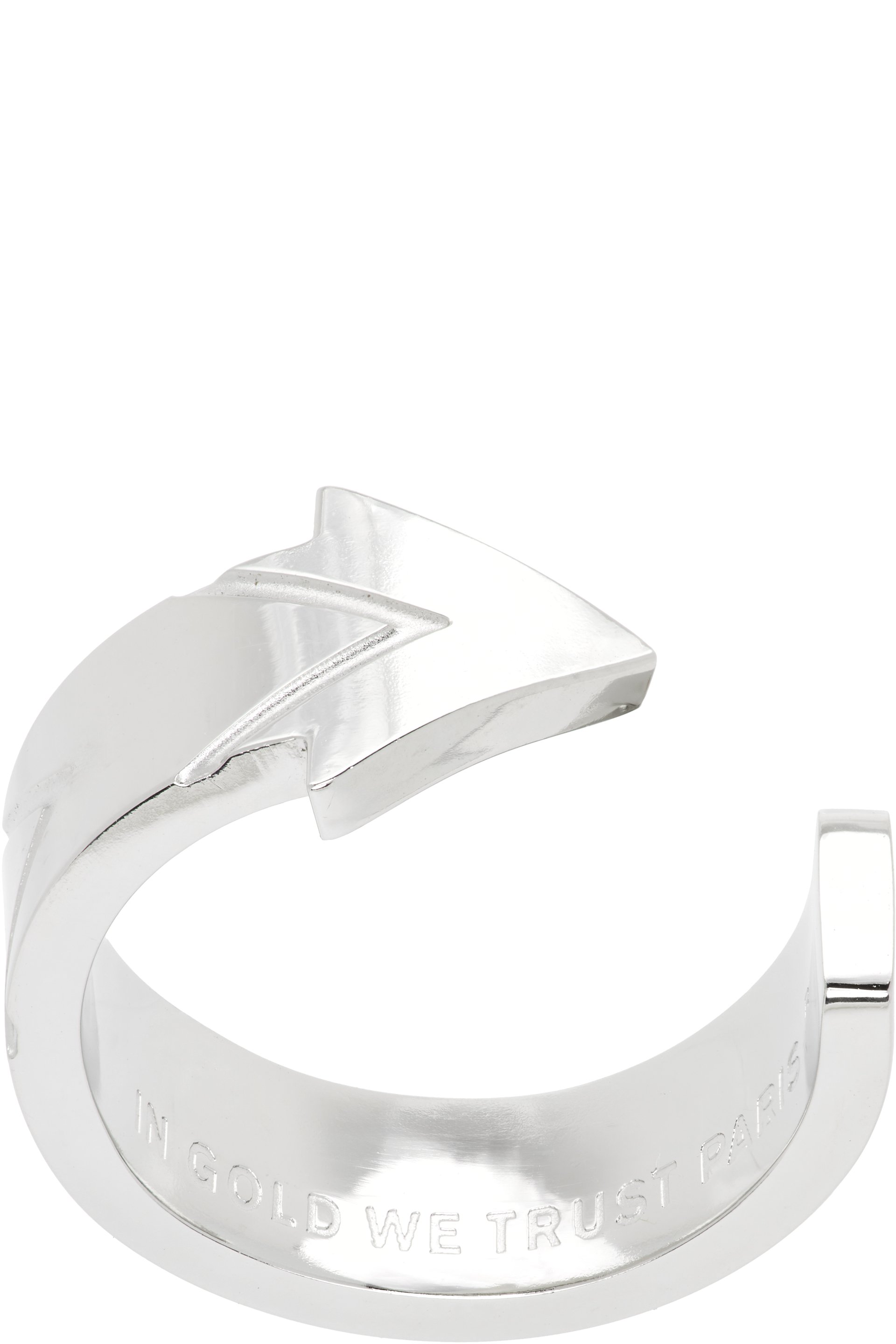 IN GOLD WE TRUST PARIS - Arrow Ring