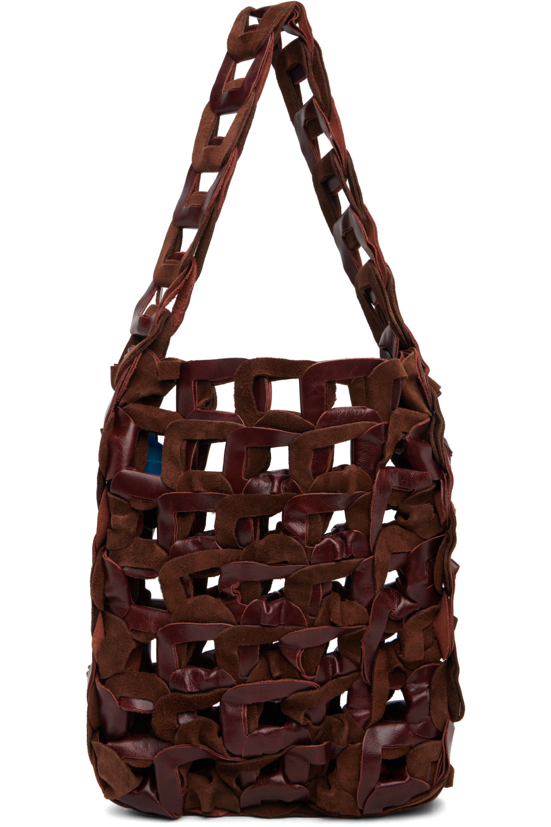 SC103 - Brown Medium Links Tote