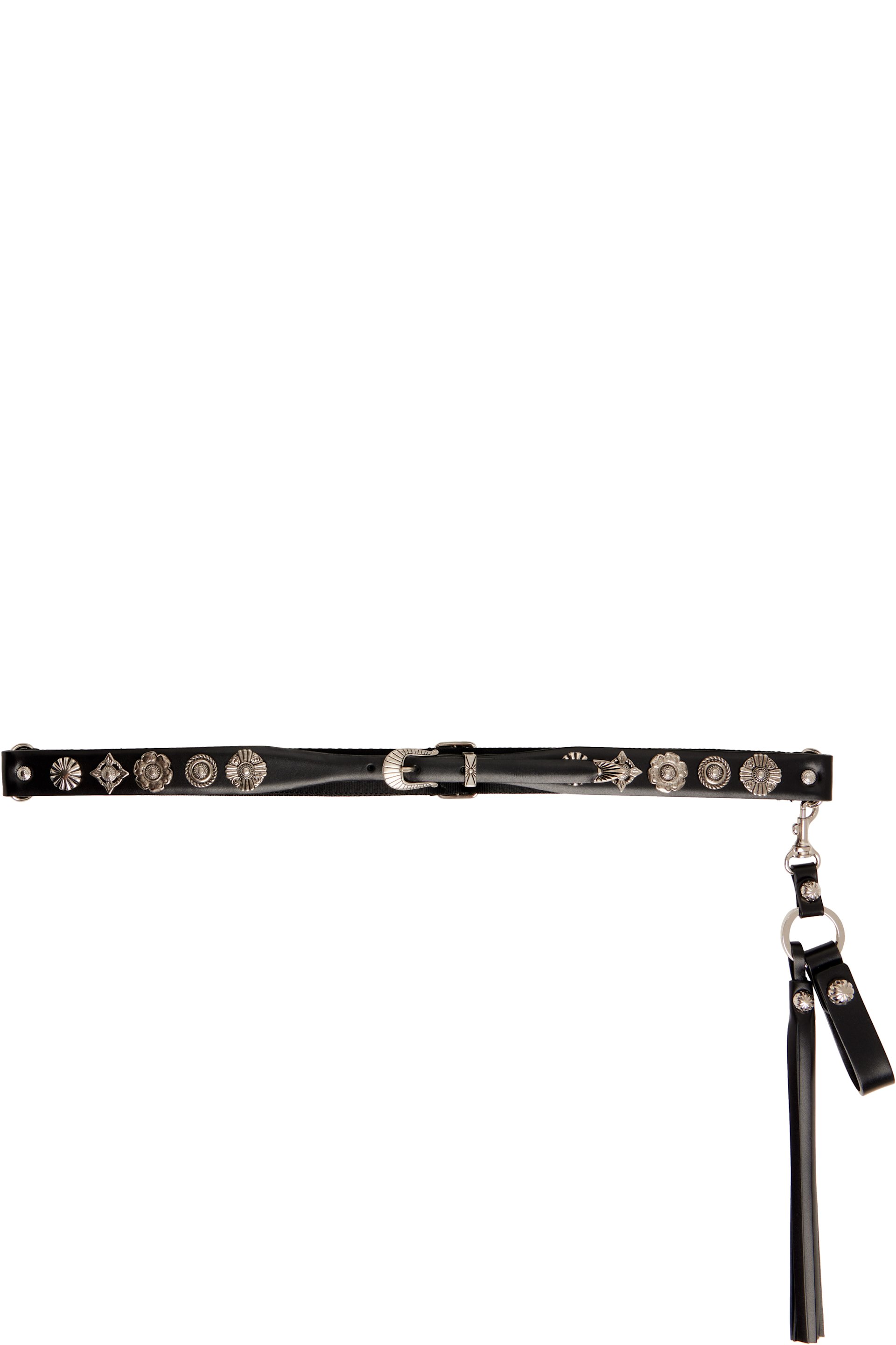 Toga Pulla - Black Tassel Key Ring Belt