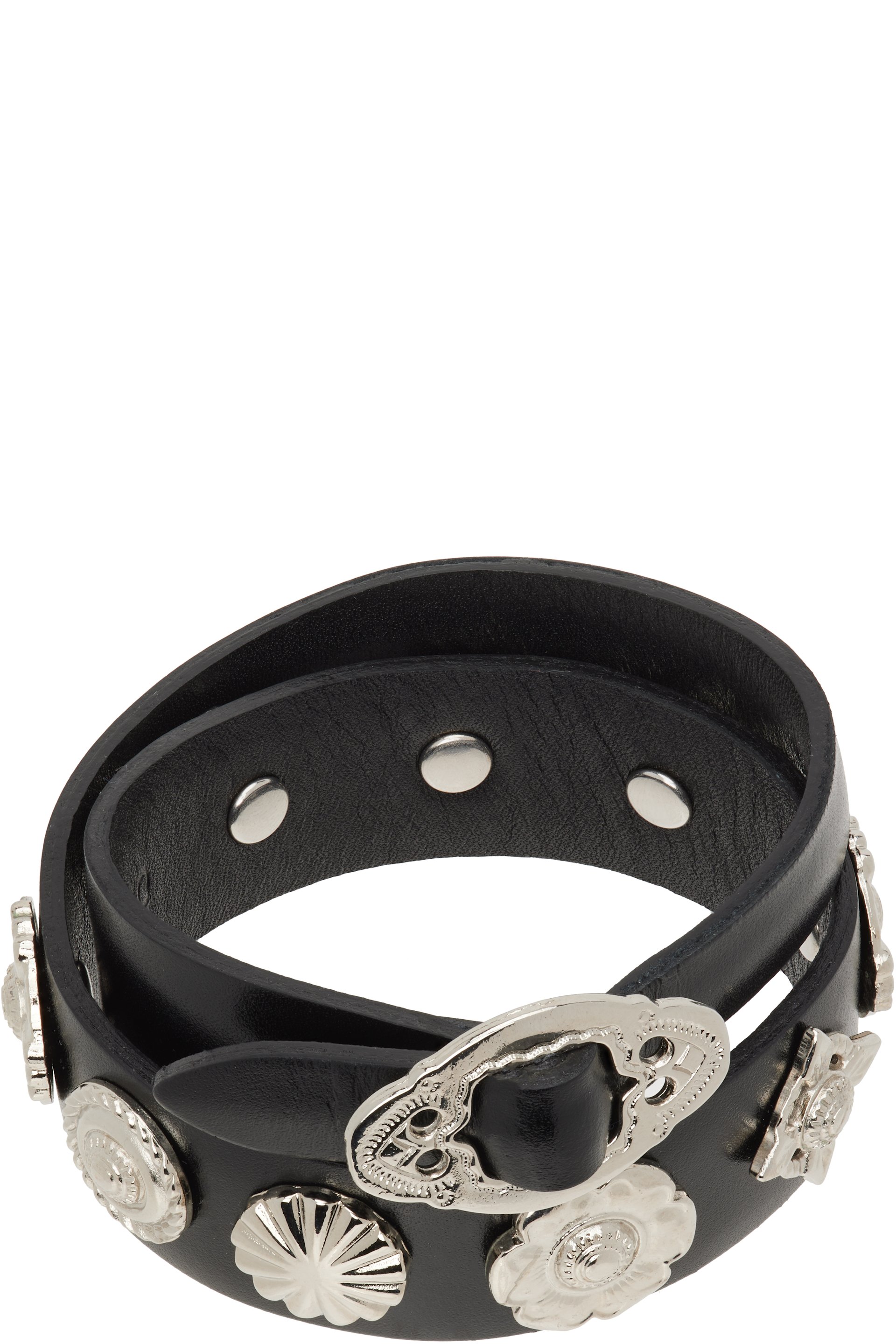 Toga Pulla - Double Leather Bangle Bracelet