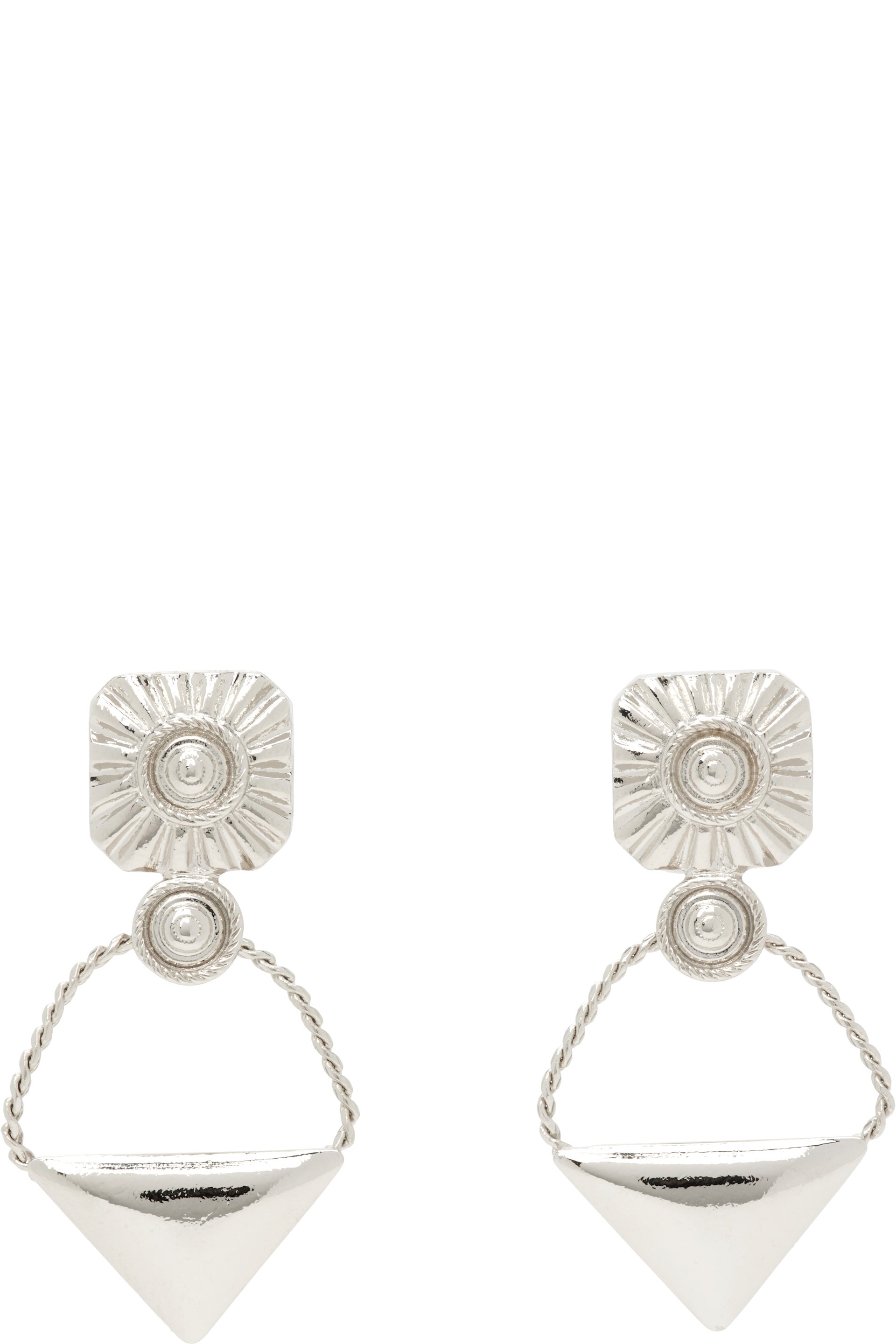 Toga Pulla - Triangle Pierced Earrings