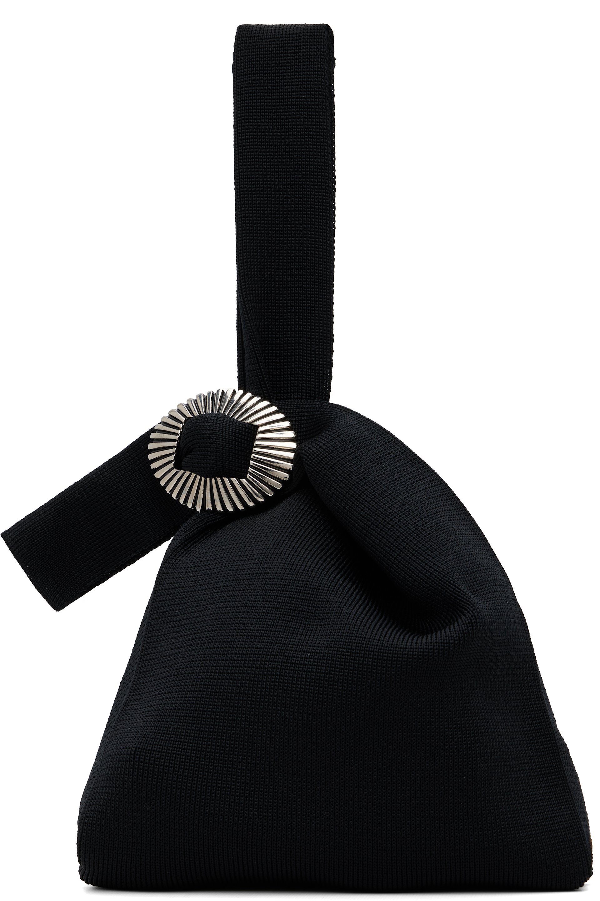 Toga Pulla - Black Knit Tote