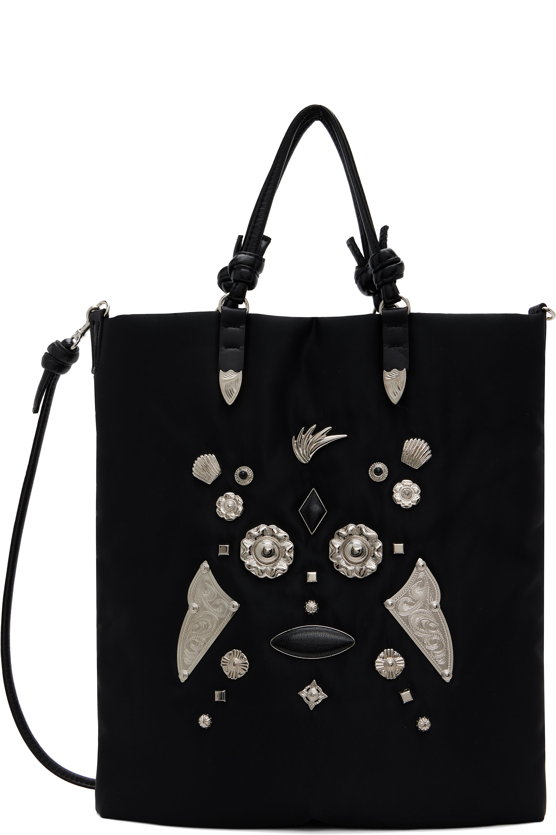 Toga Pulla - Black Nylon Gabi Tote