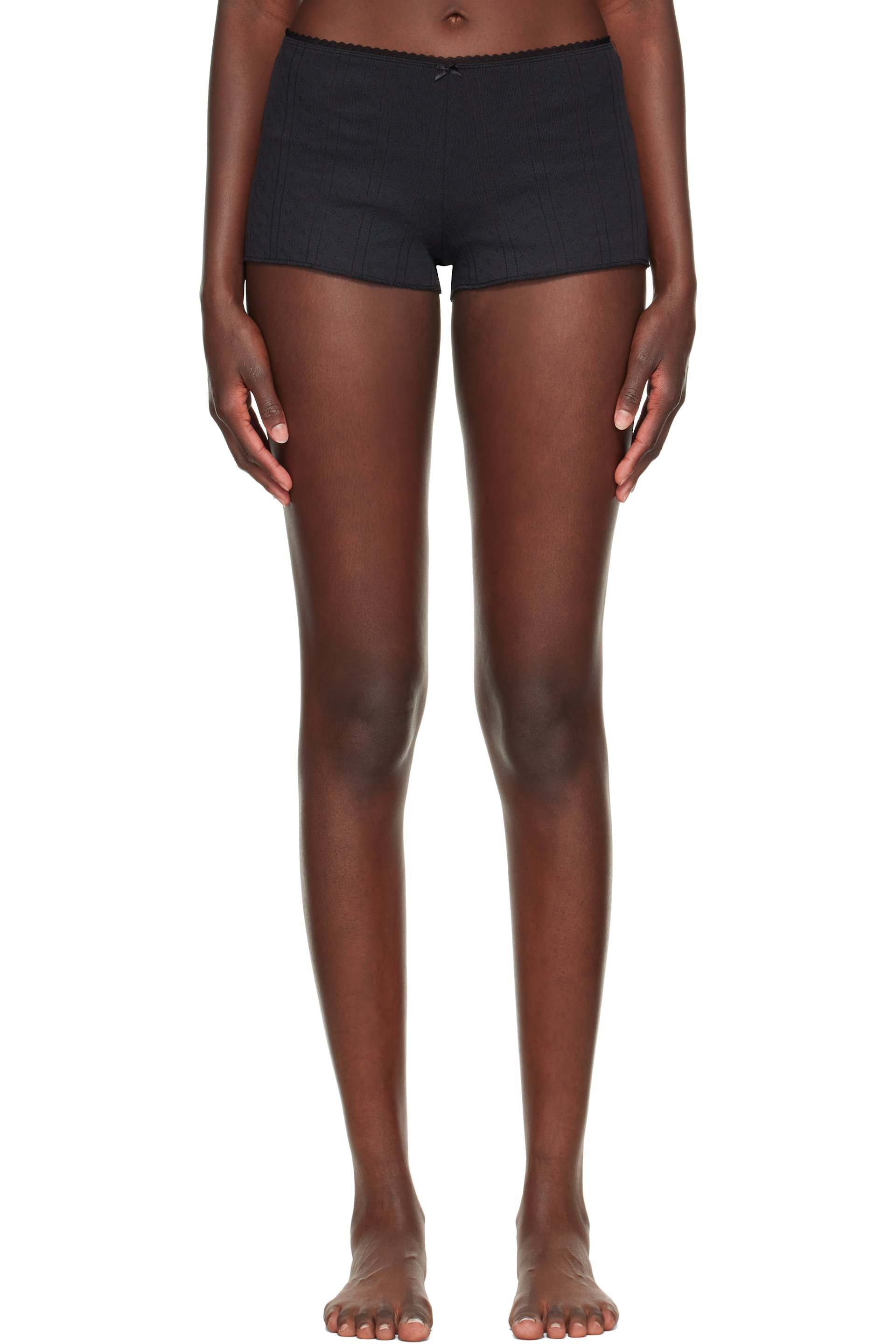 Cou Cou - Black 'The Teeny Tiny' Shorts