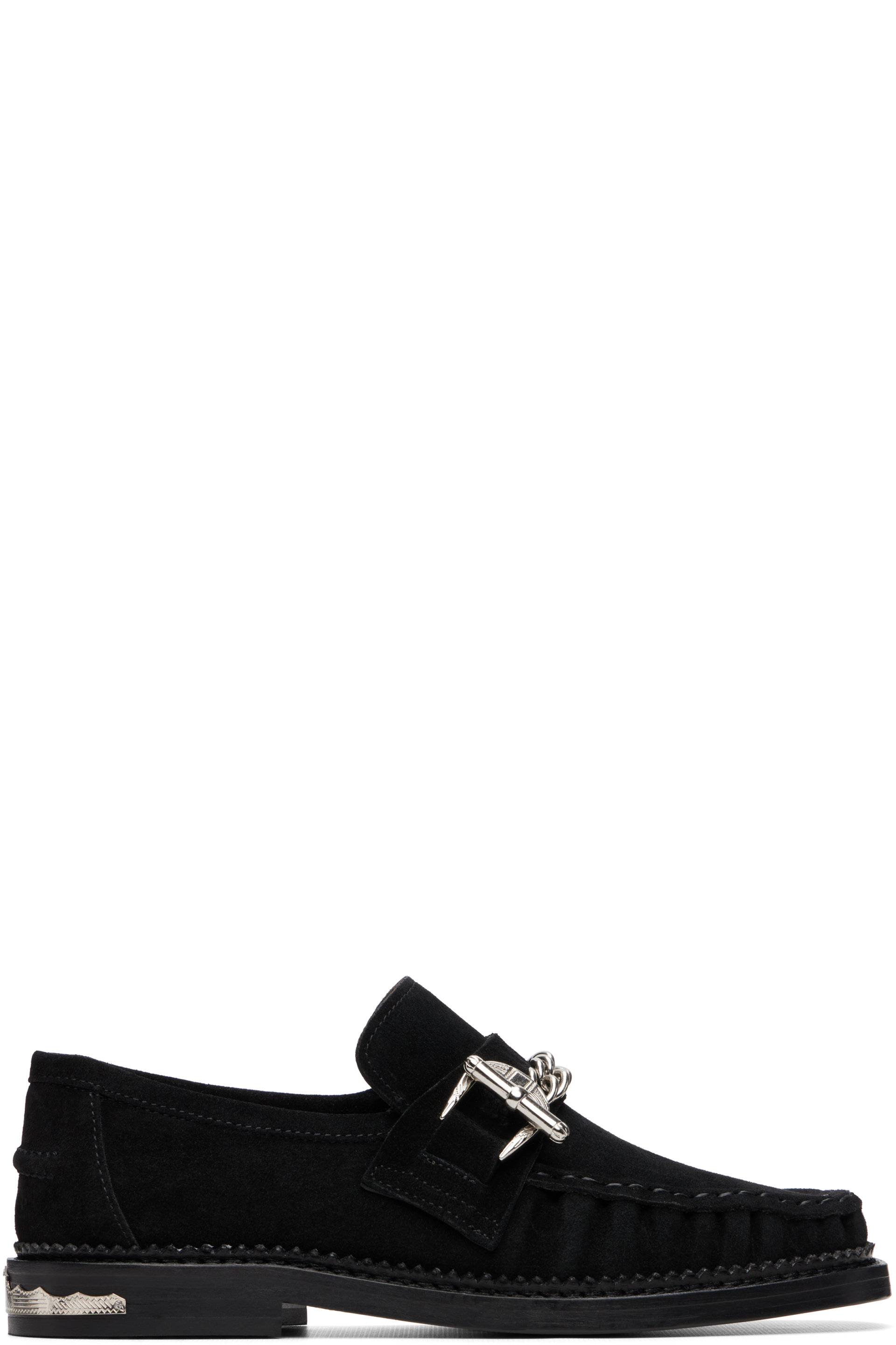 Toga Pulla - Black Suede Loafers