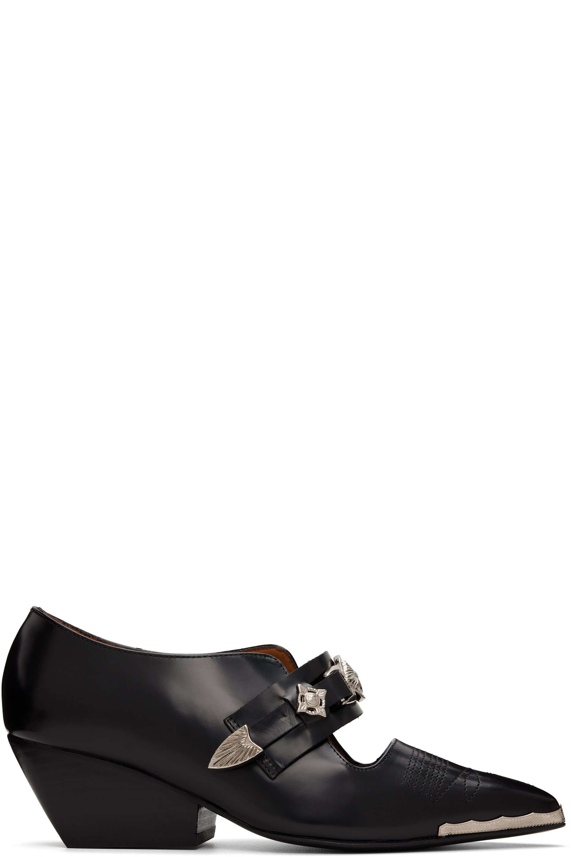 Toga Pulla - Black AJ1532 Polido Heels