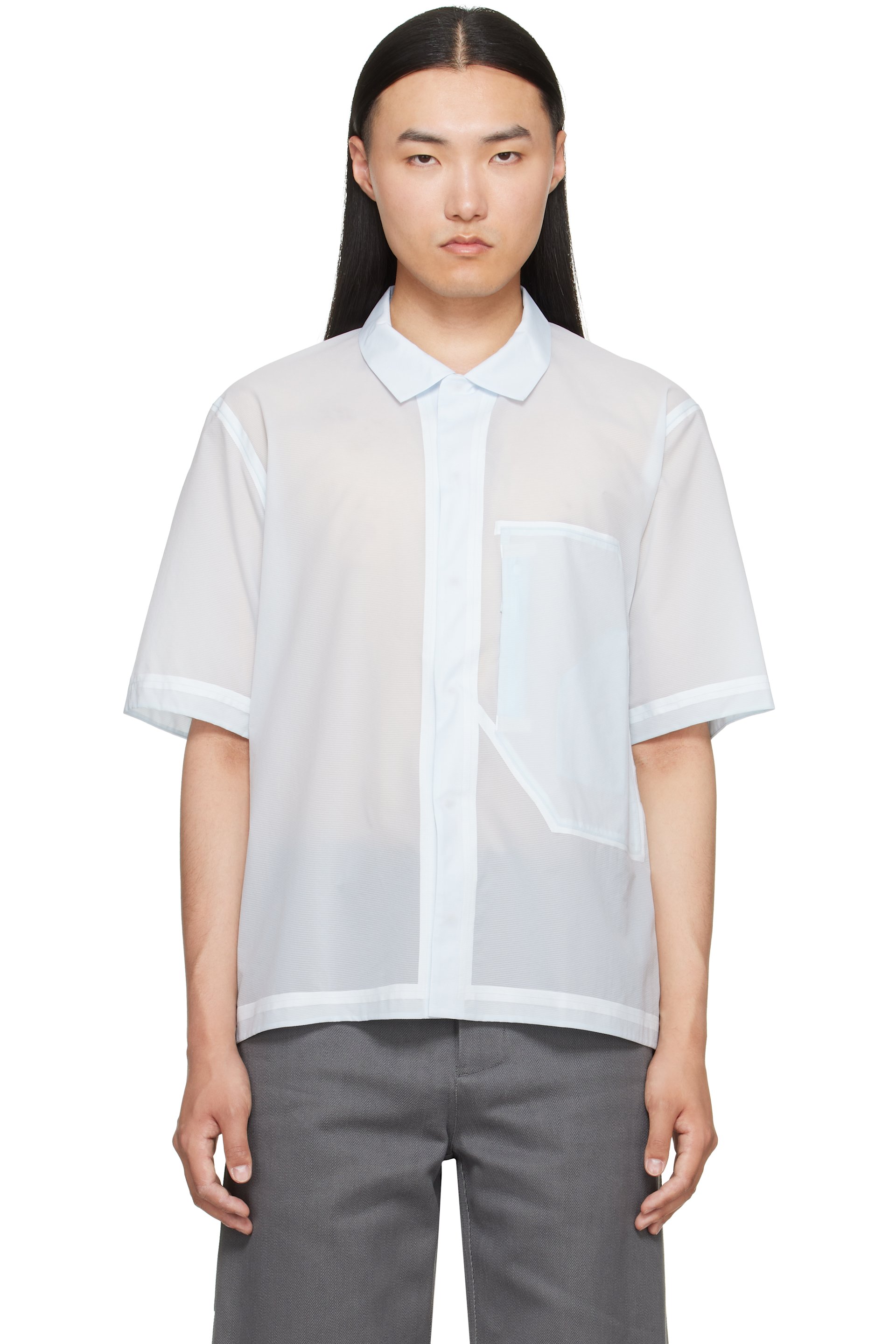 Veilance - Blue Demlo S/S Shirt