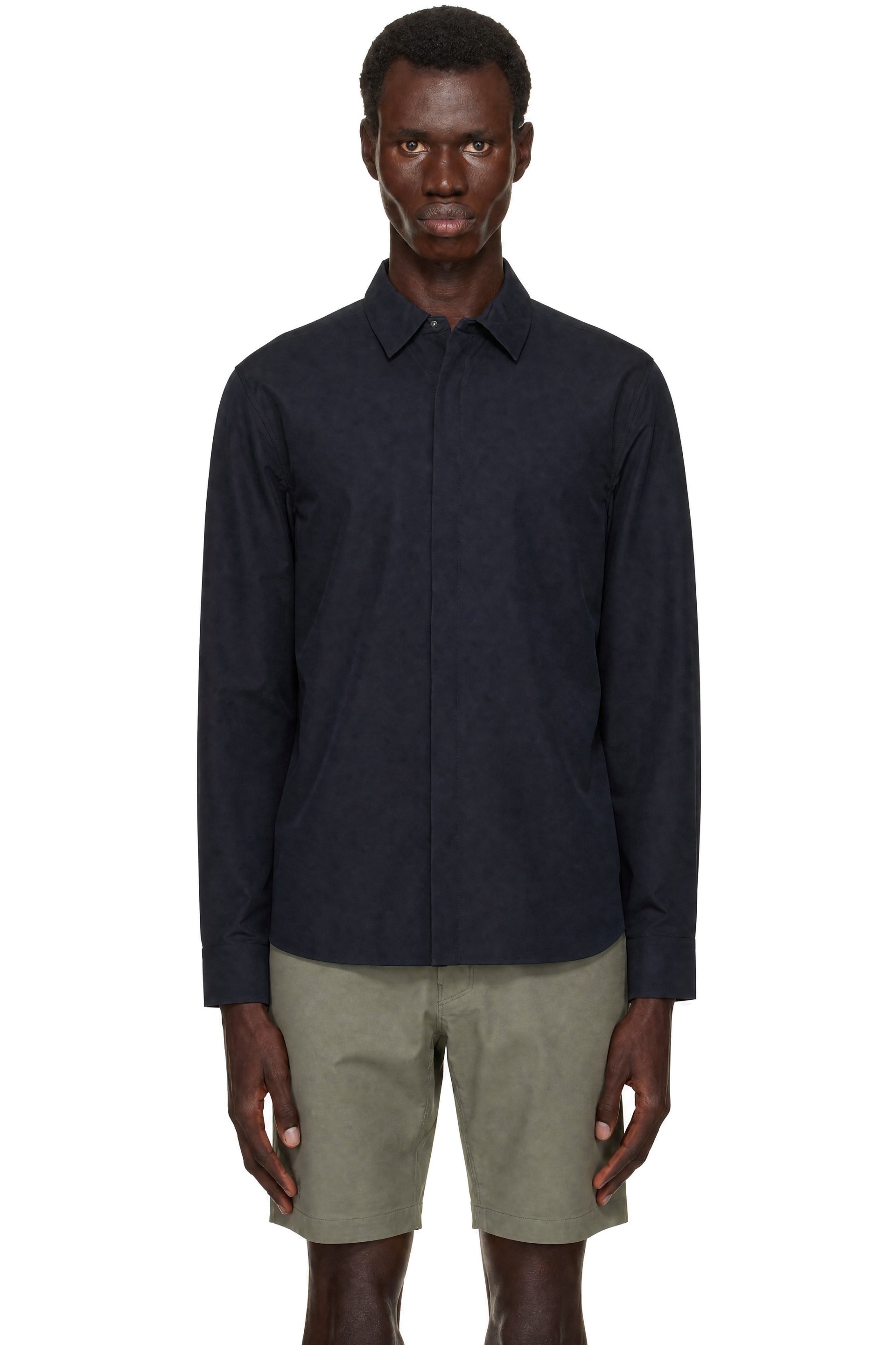 Veilance - Black Stema LS Shirt