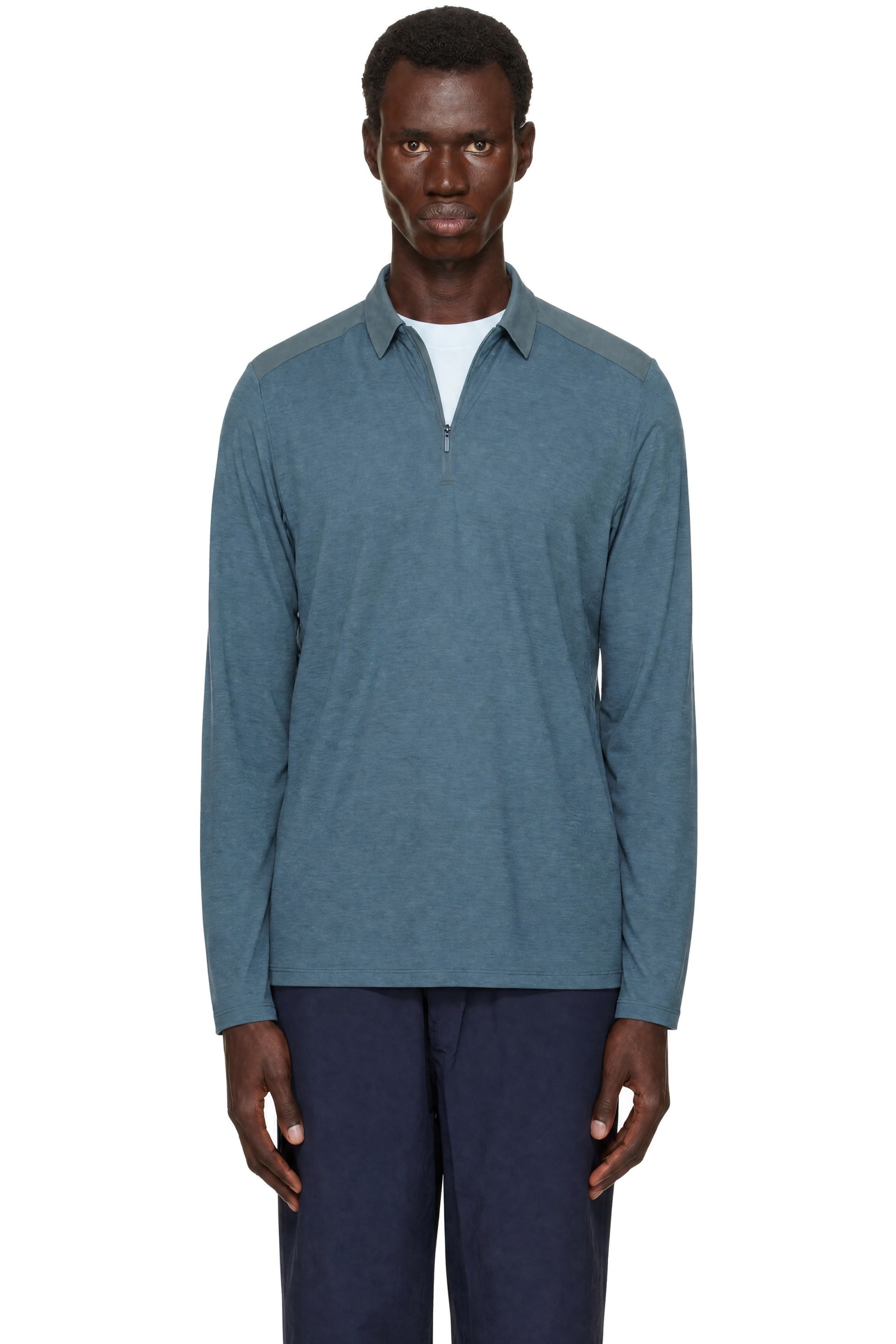 Veilance - Green Frame LS Polo