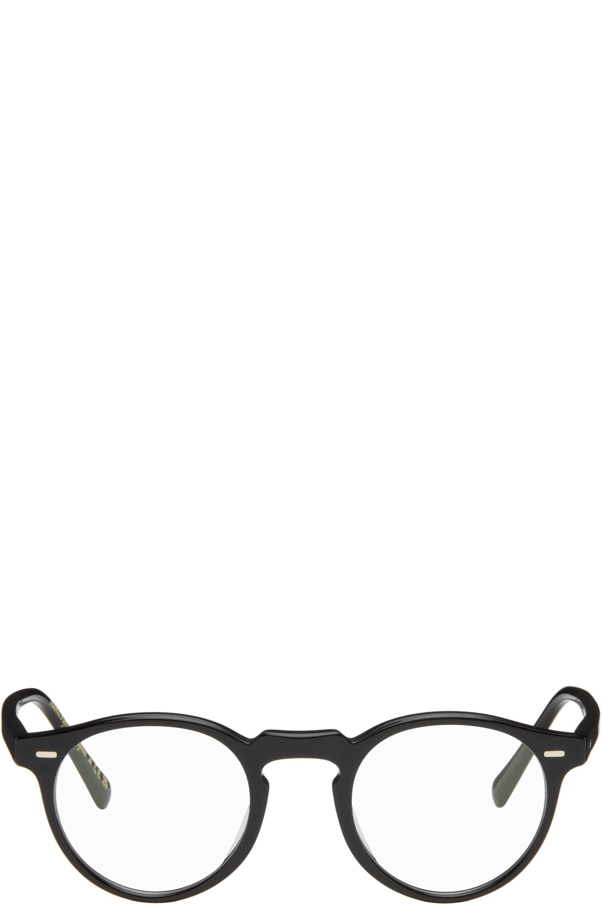 Oliver Peoples - Black Gregory Peck Glasses