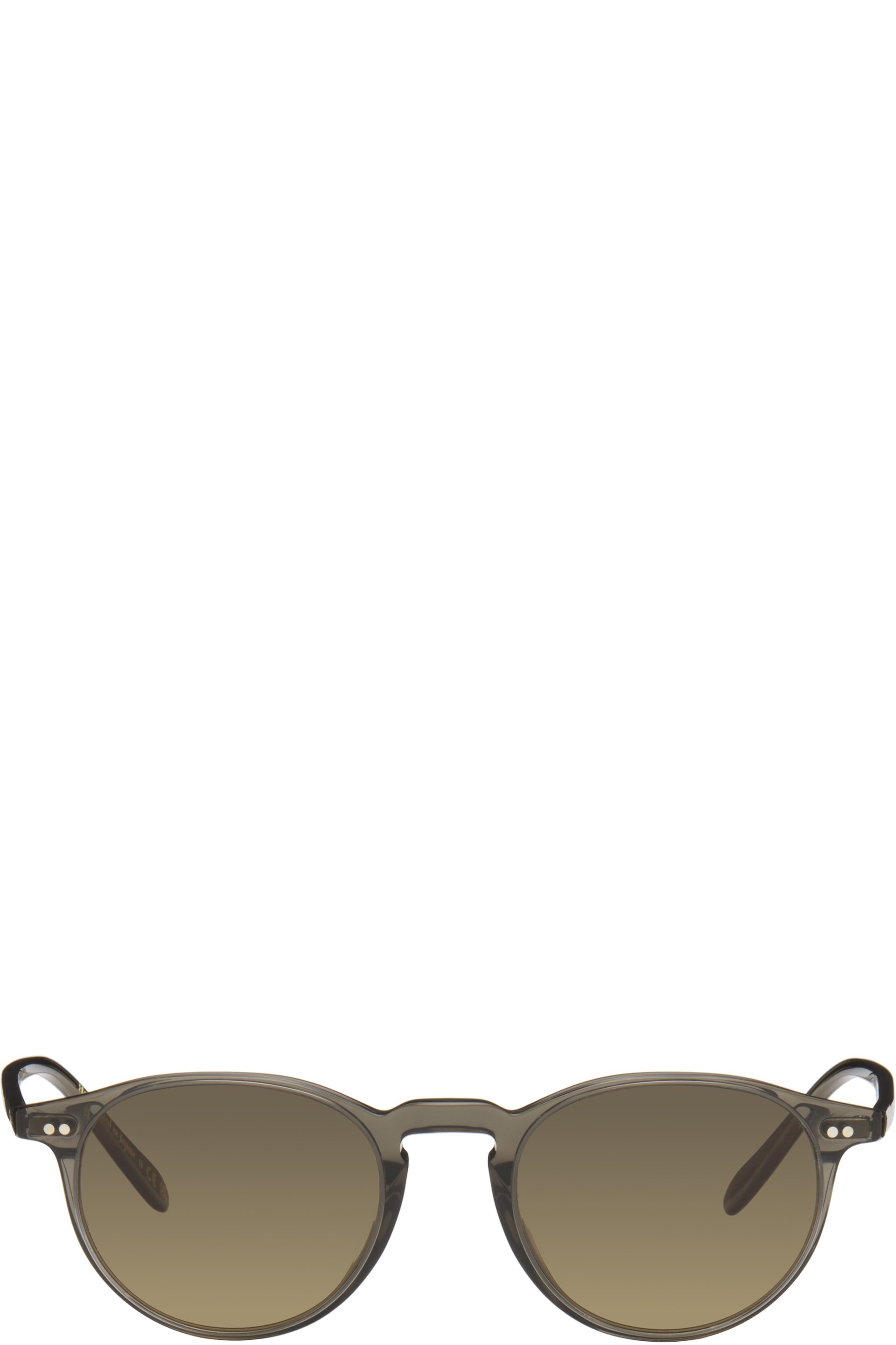 Oliver Peoples - Gray Riley Sunglasses