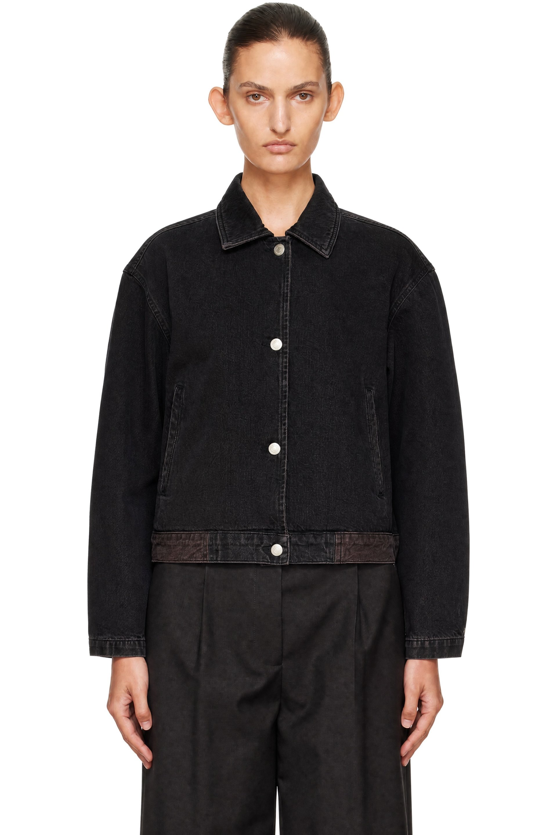 mfpen - Black Decorator Denim Jacket