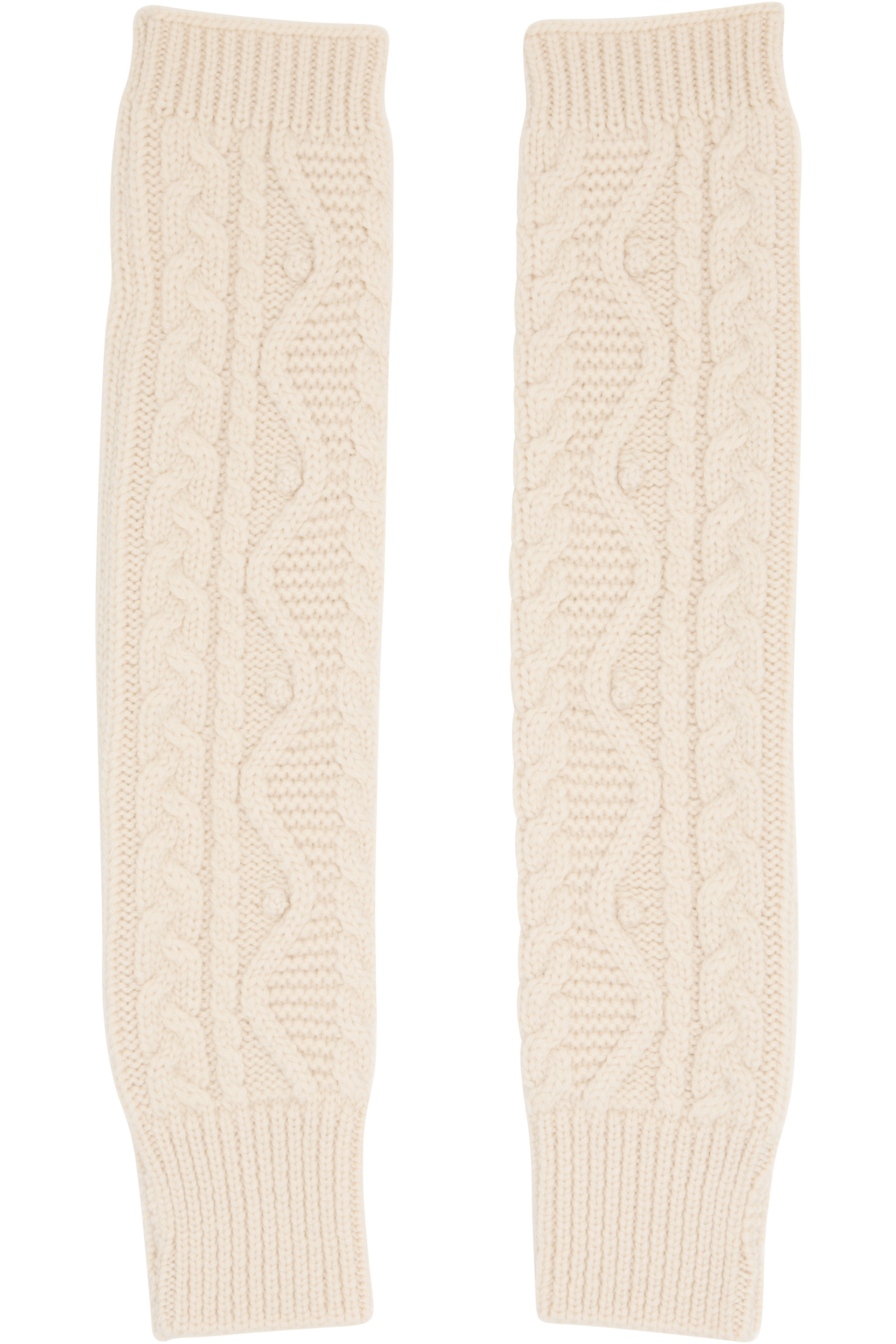 mfpen - Off-White Cable Knit Sleeve Warmers