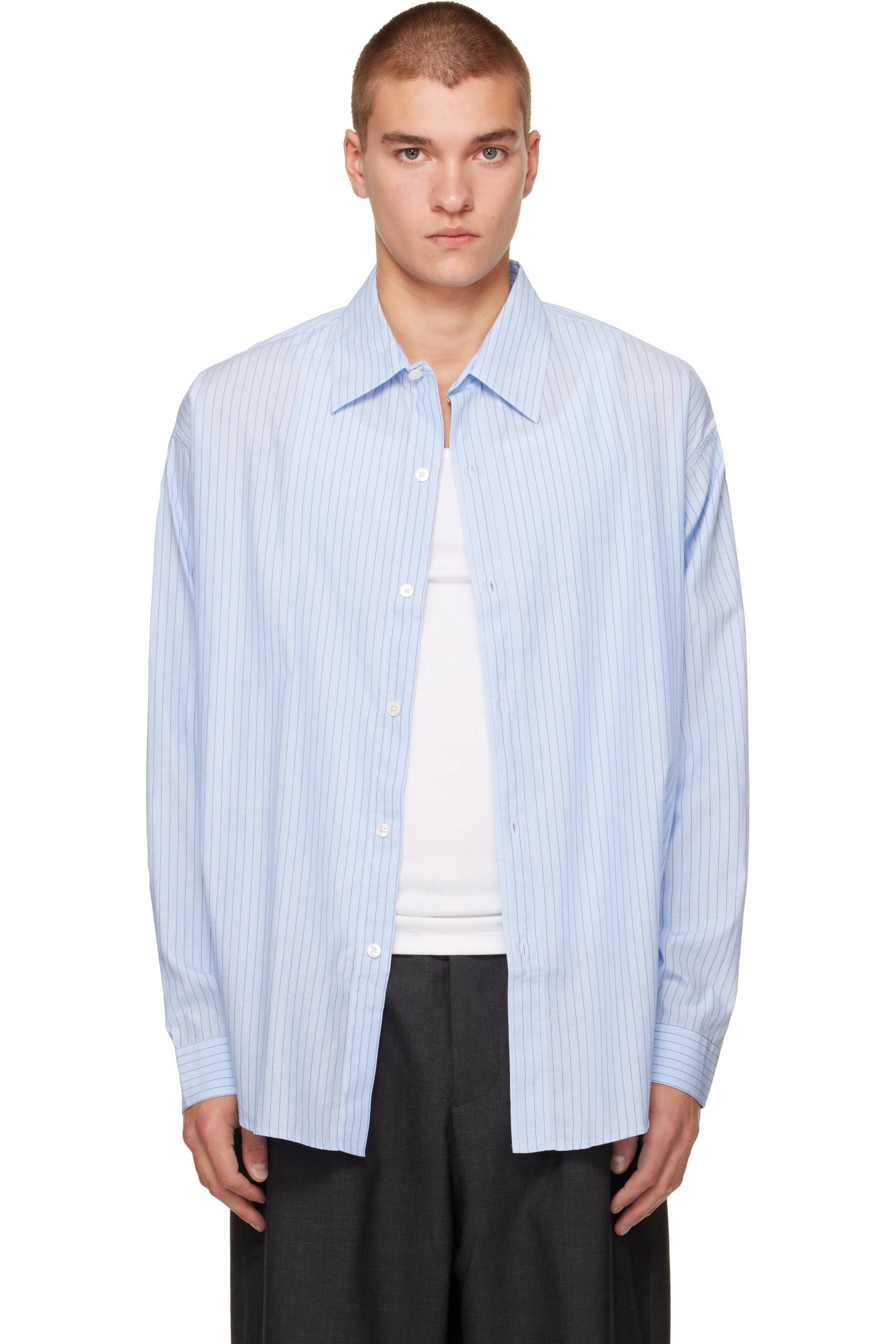 mfpen - Blue Essay Shirt