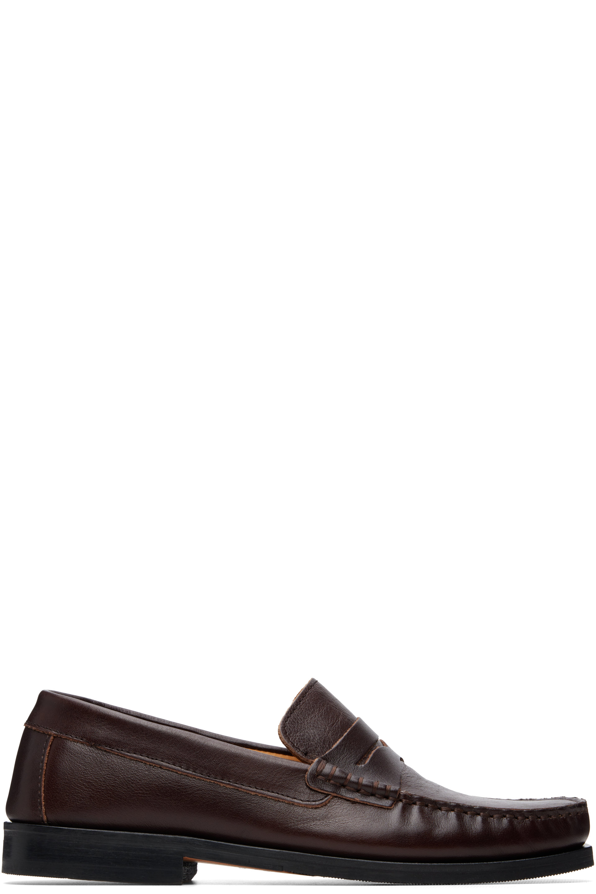 mfpen - Brown 'The Chauffeurs' Loafers