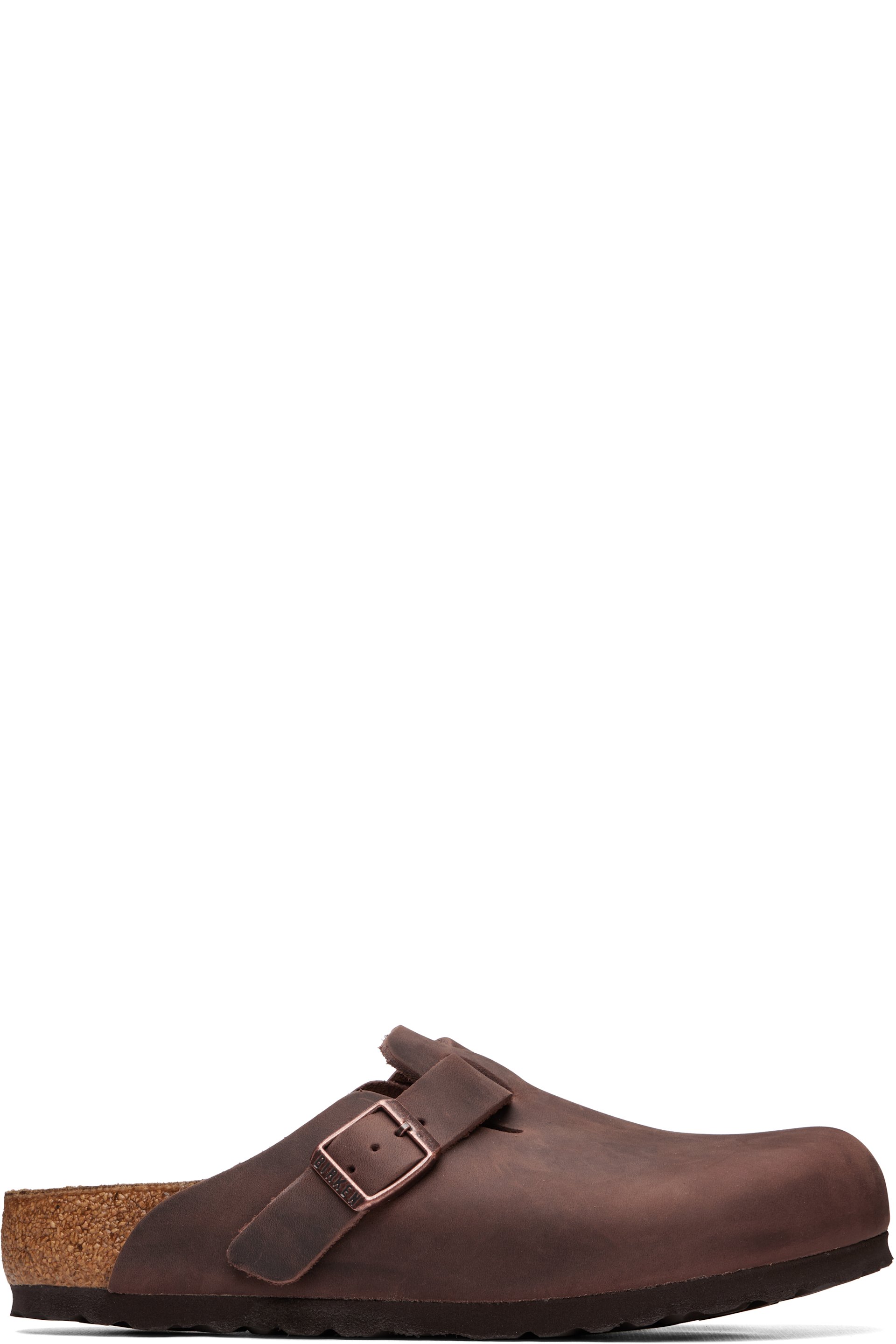 Birkenstock - Brown Regular Boston Oiled Leather Loafers