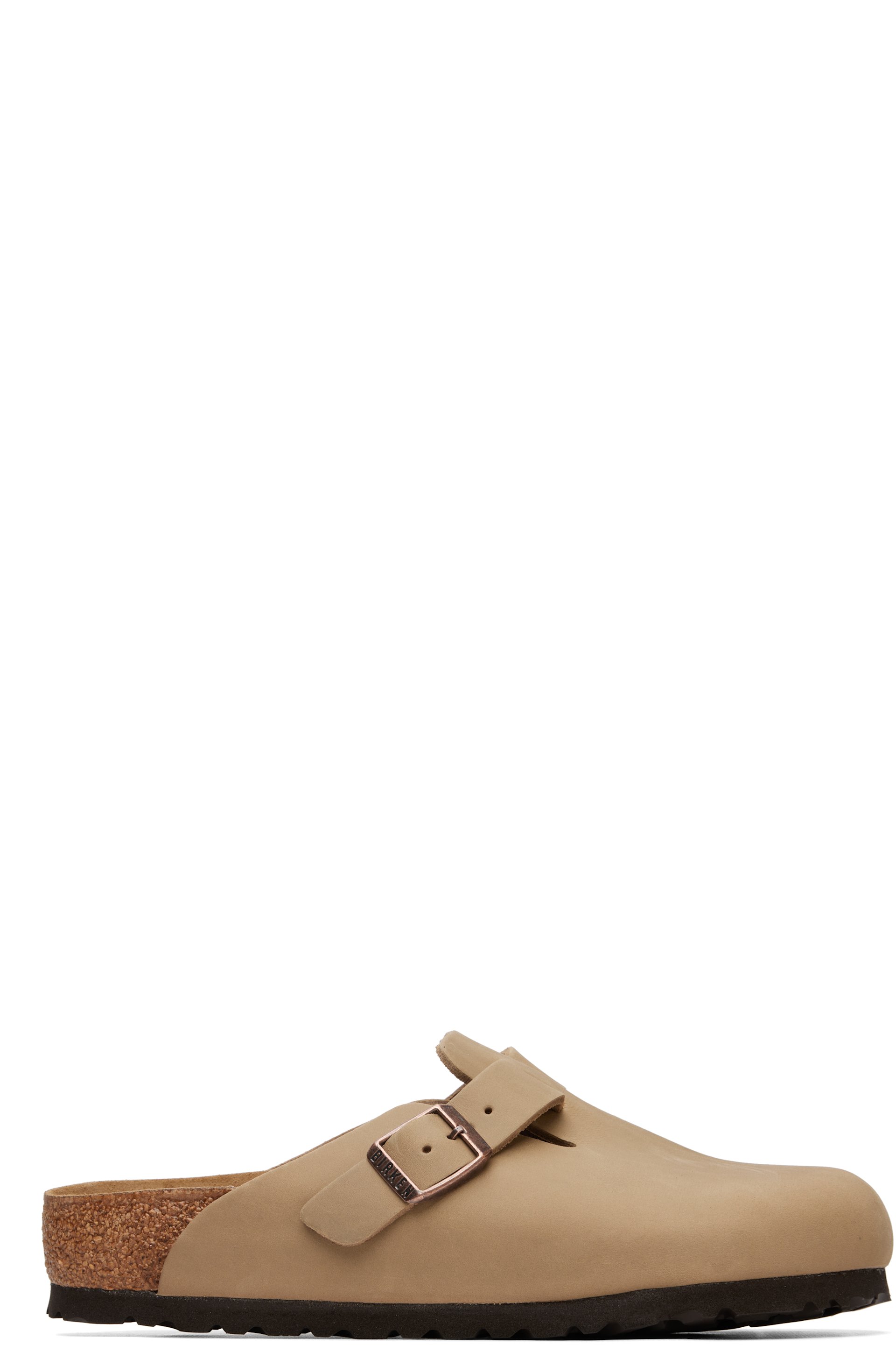 Birkenstock - Brown Regular Boston Oiled Leather Loafers