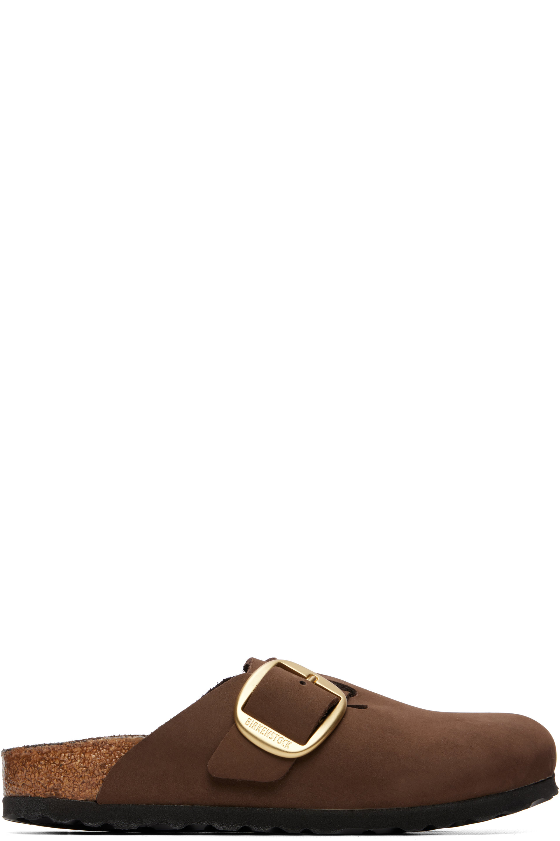 Birkenstock - Brown Narrow Boston Big Buckle Loafs