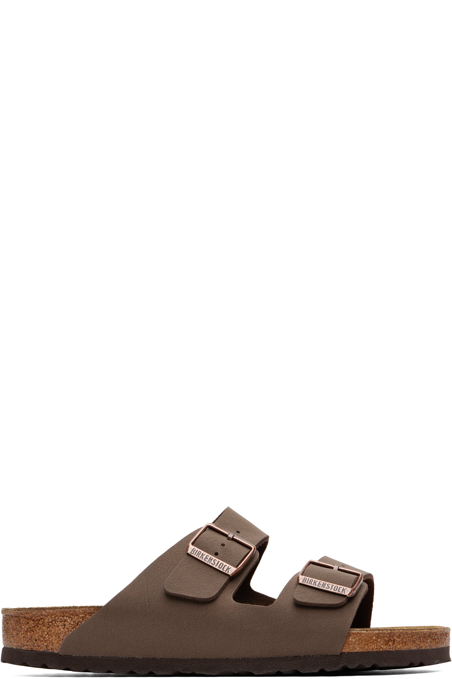 Birkenstock - Brown Regular Arizona Birkibuc Sandals