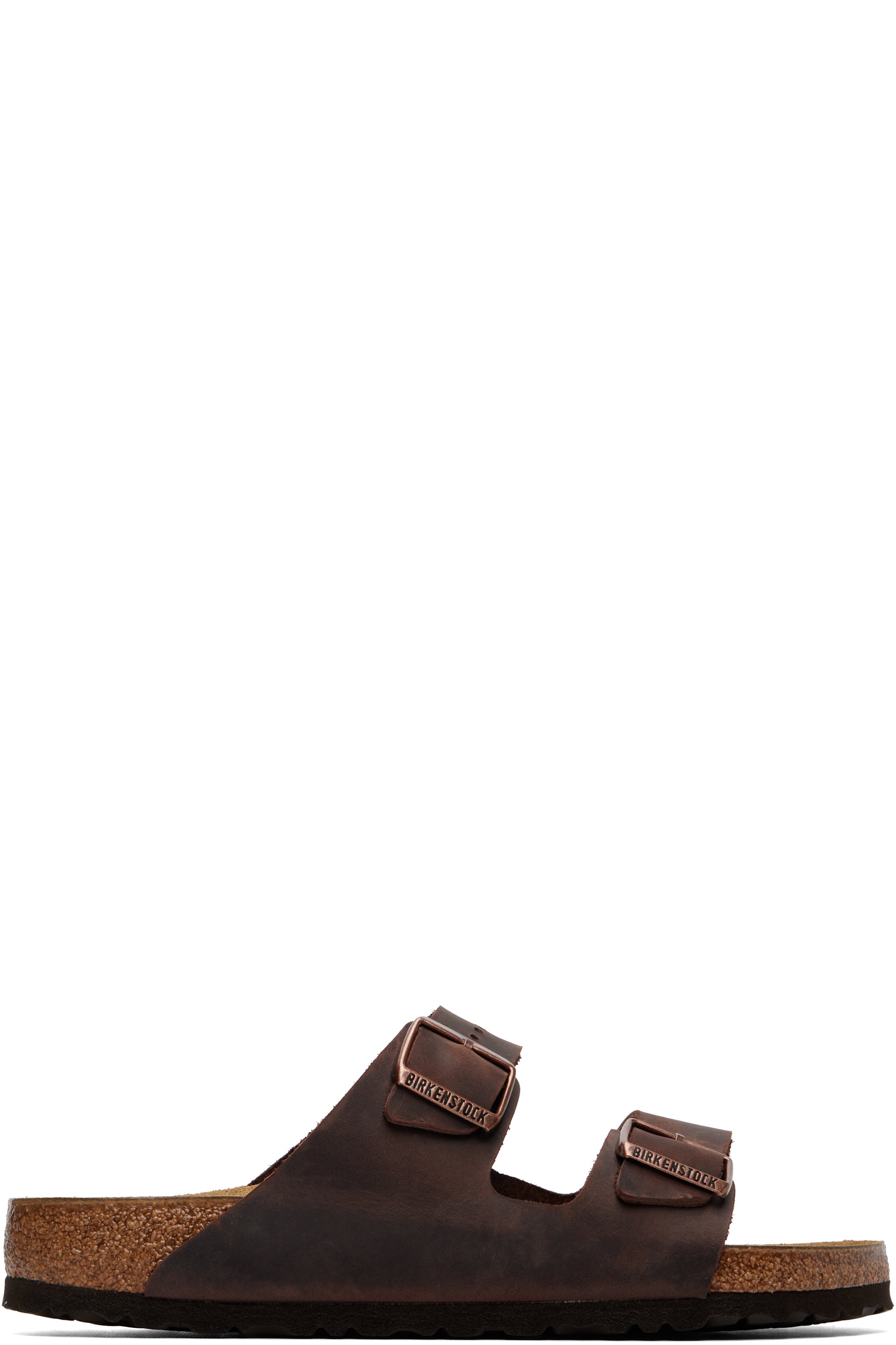 Birkenstock - Brown Regular Arizona Oiled Leather Sandals