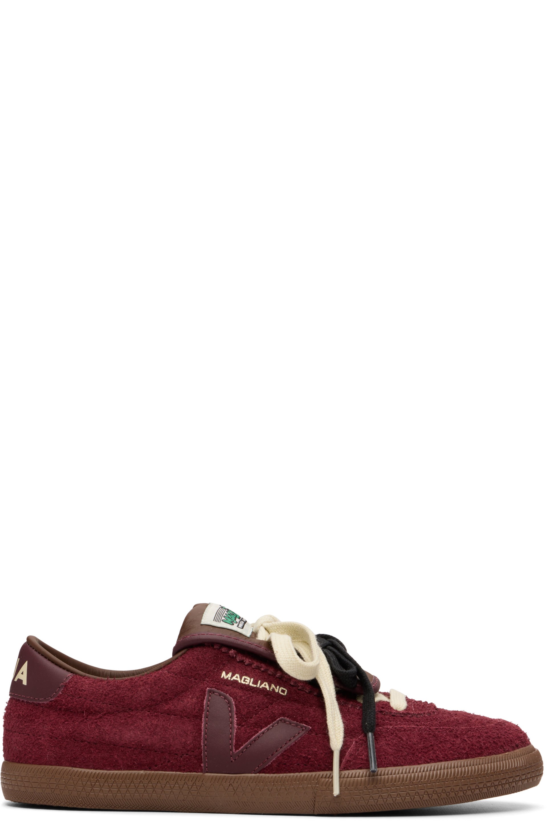 Magliano - Burgundy Veja Edition Panenka Sneakers