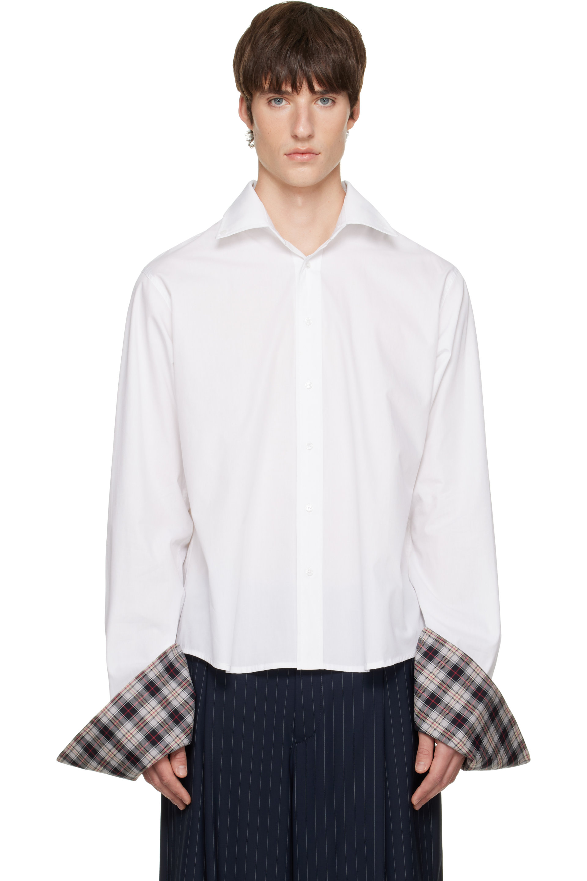 ABRA - White Back Pocket Shirt