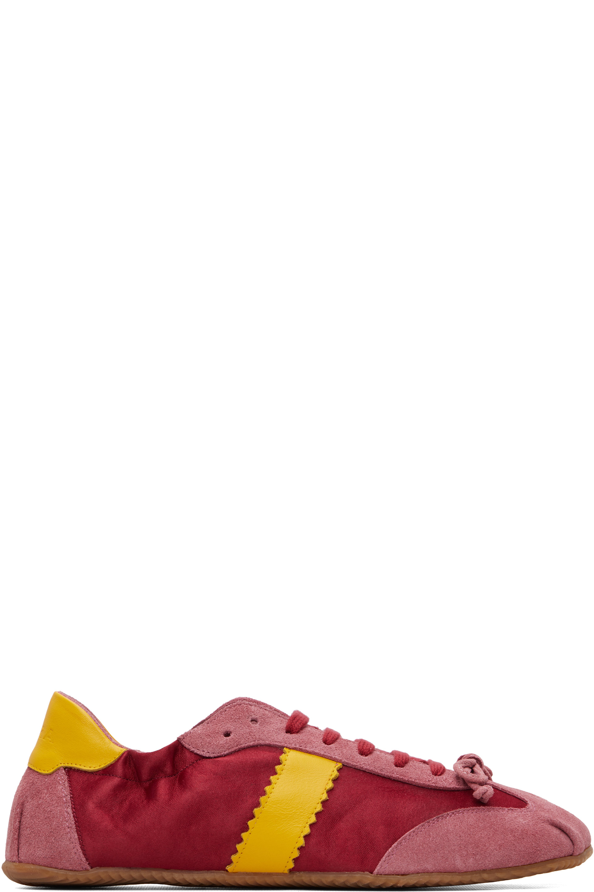 ABRA - Pink & Red Ballerina Sneakers