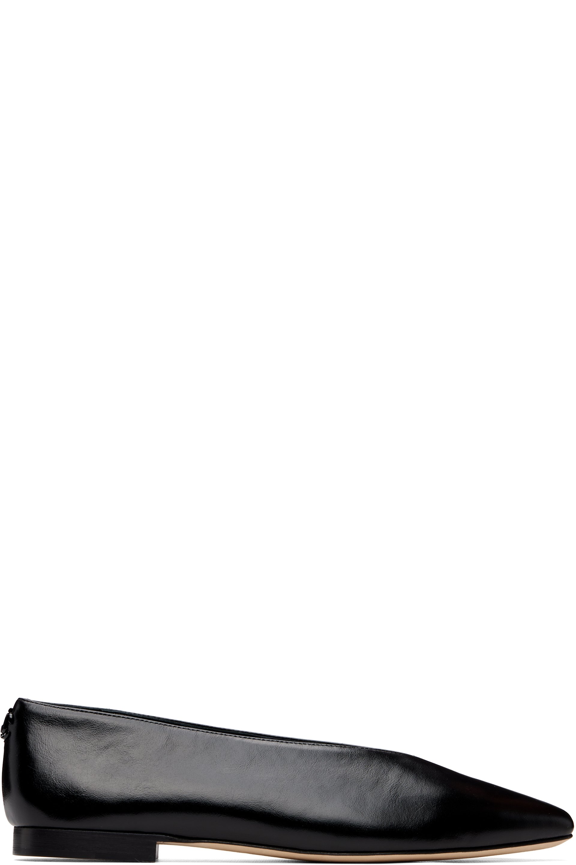 Jimmy Choo - Black Margot Flat Loafers