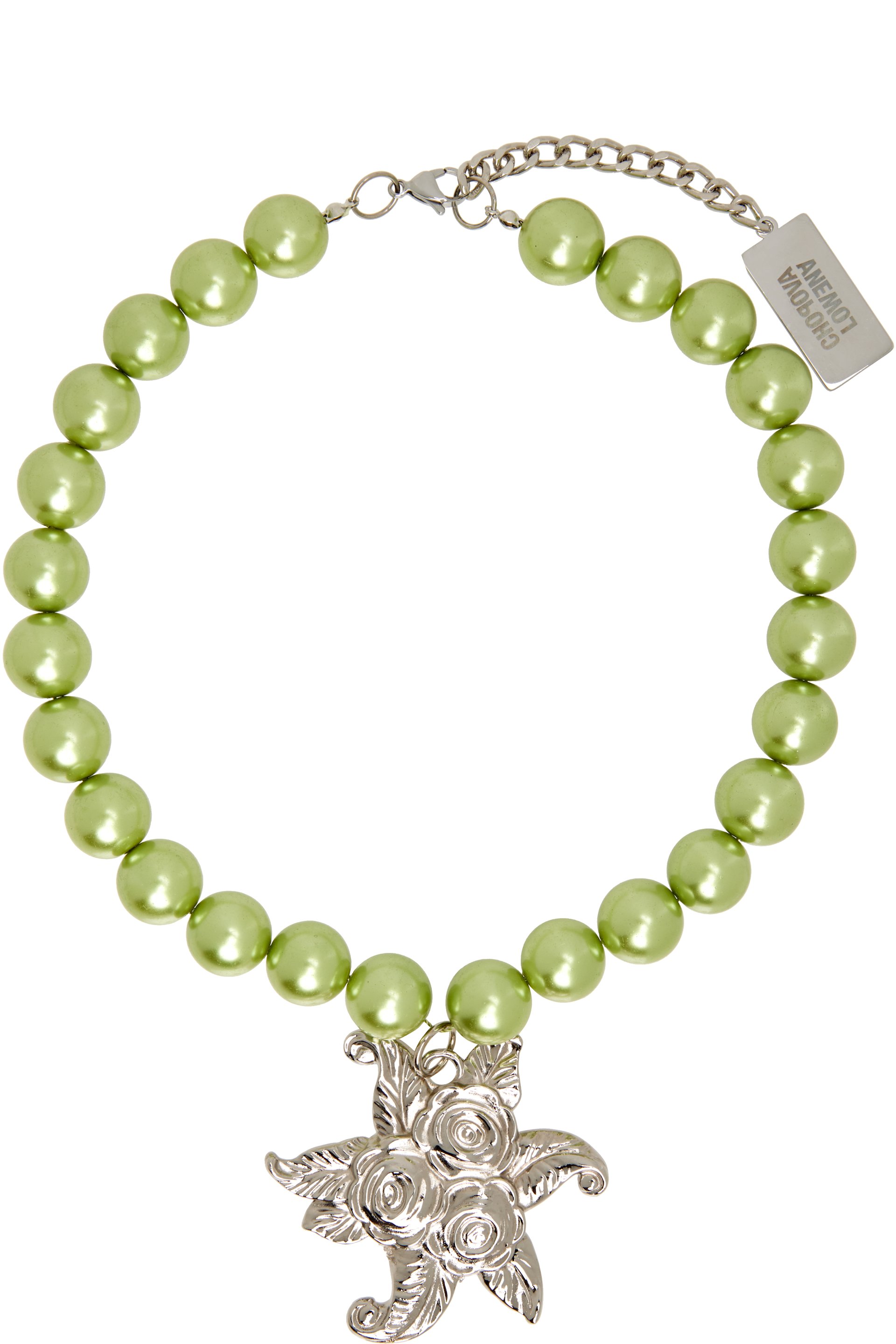 Chopova Lowena - Faux-Pearl Charm Necklace